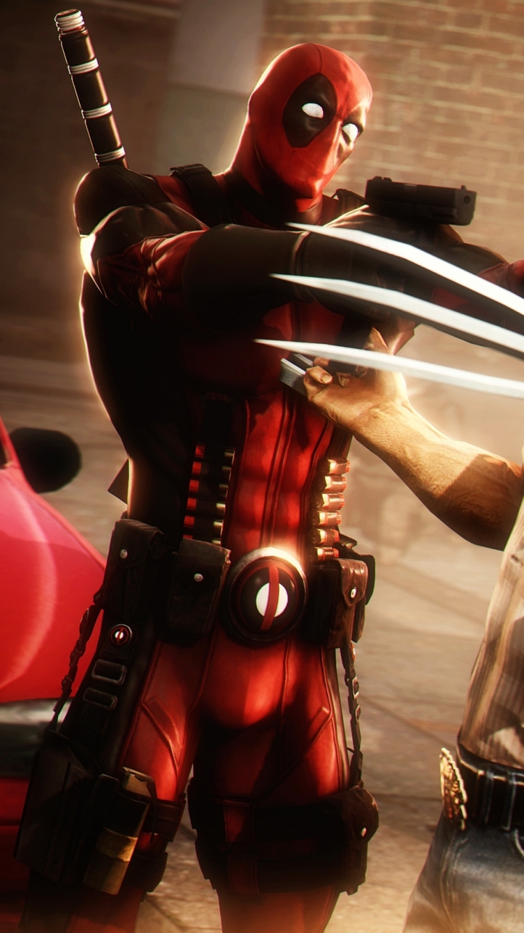 Die besten Deadpool Gegen Wolverine-Hintergründe für den Telefonbildschirm