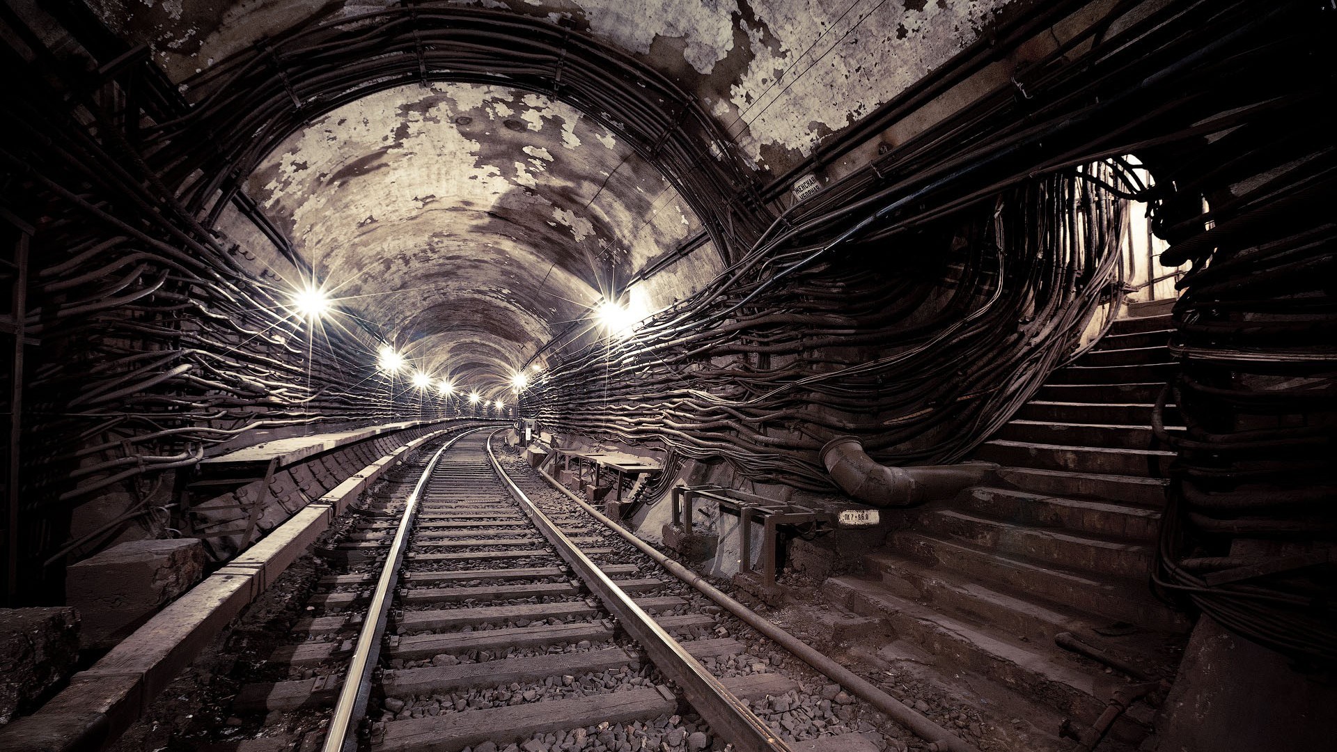 Handy-Wallpaper Eisenbahn, Tunnel, Menschengemacht kostenlos herunterladen.