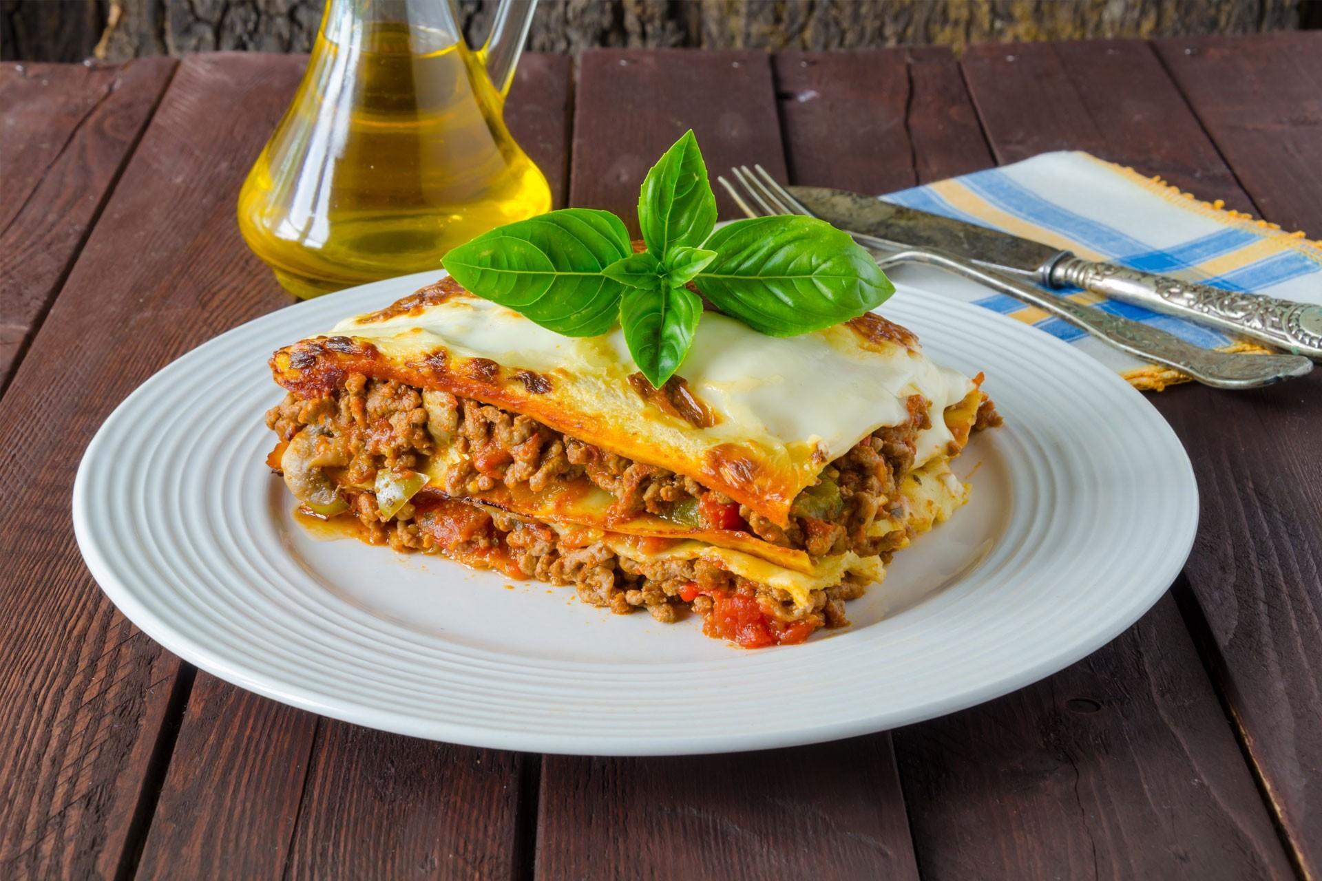 865197 Hintergrundbild herunterladen nahrungsmittel, lasagne, pasta - Bildschirmschoner und Bilder kostenlos