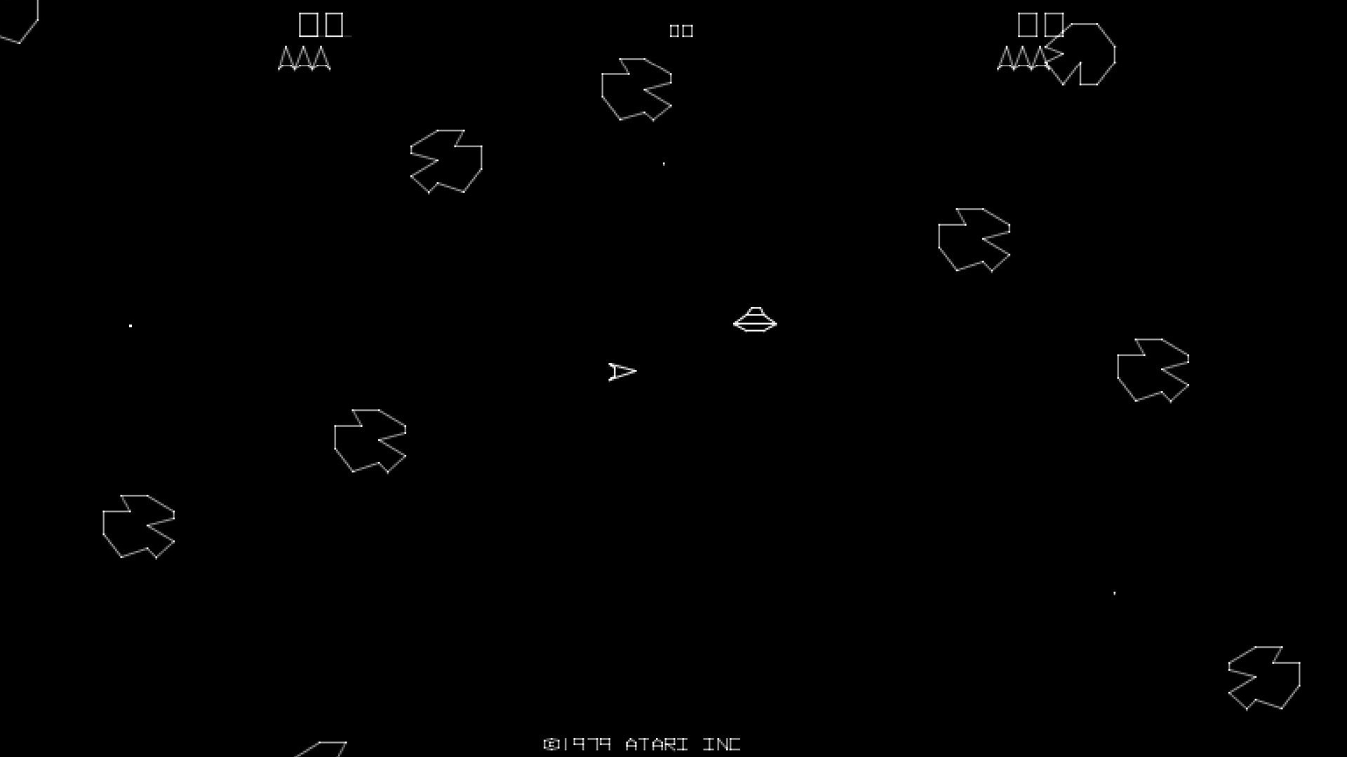 video game, asteroids