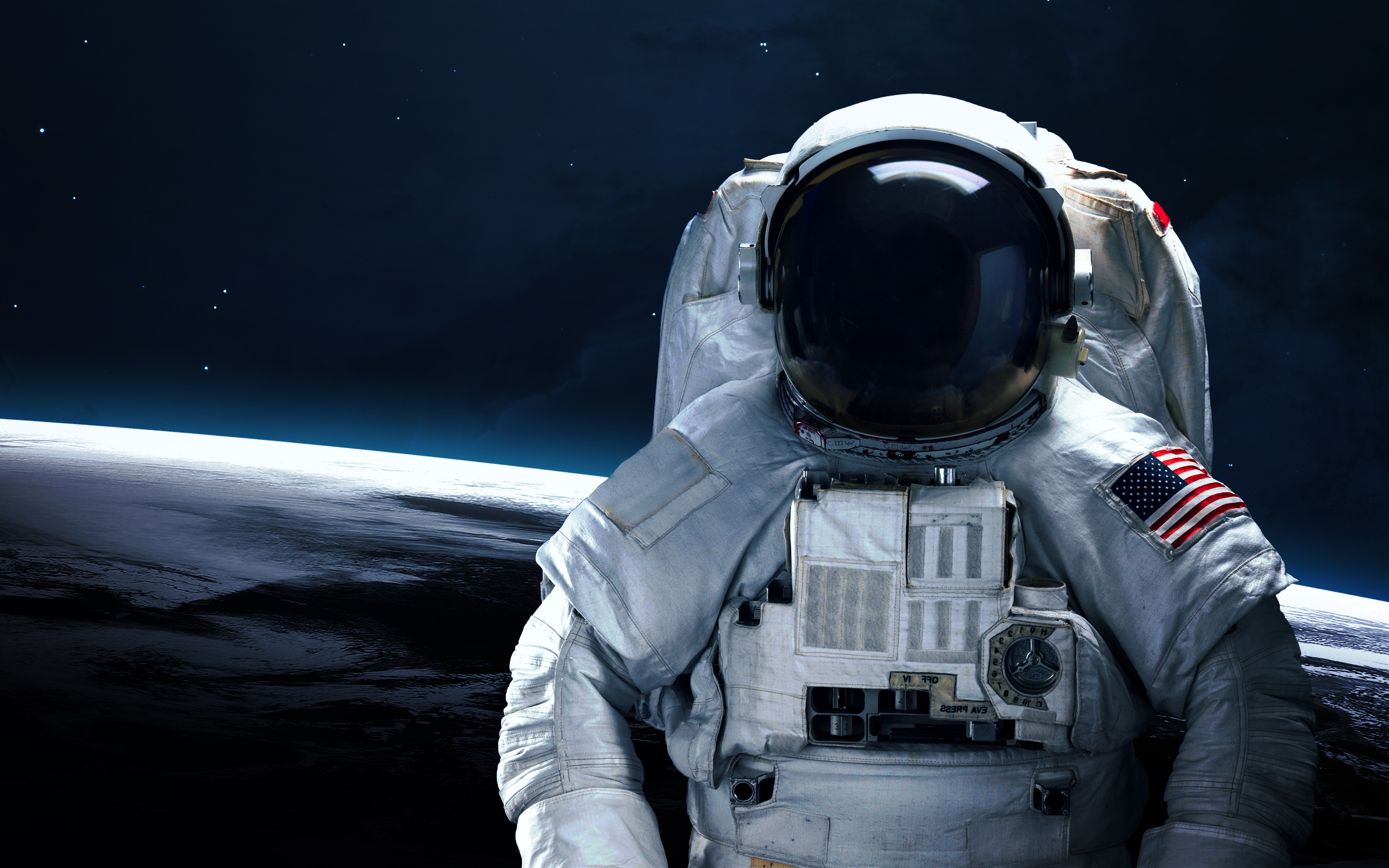 Descarga gratuita de fondo de pantalla para móvil de Espacio, Ciencia Ficción, Astronauta.