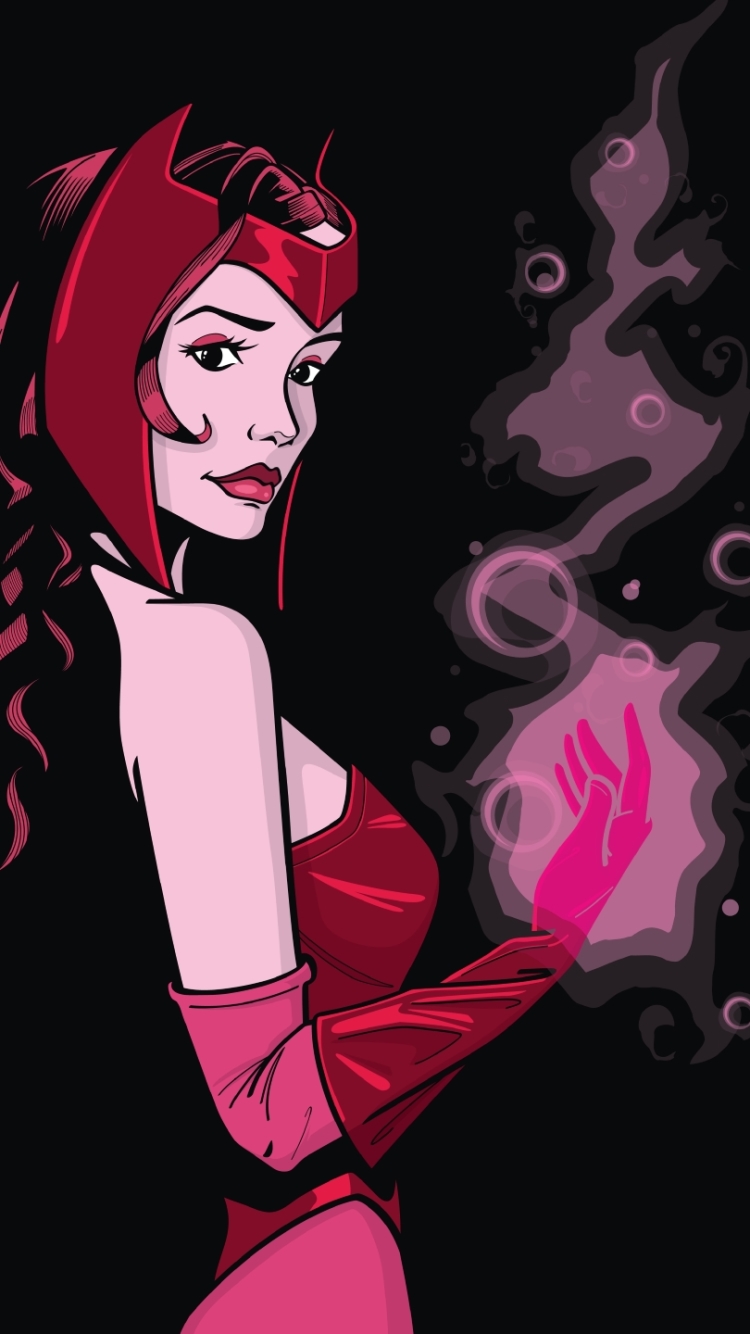 Download mobile wallpaper Comics, Scarlet Witch for free.