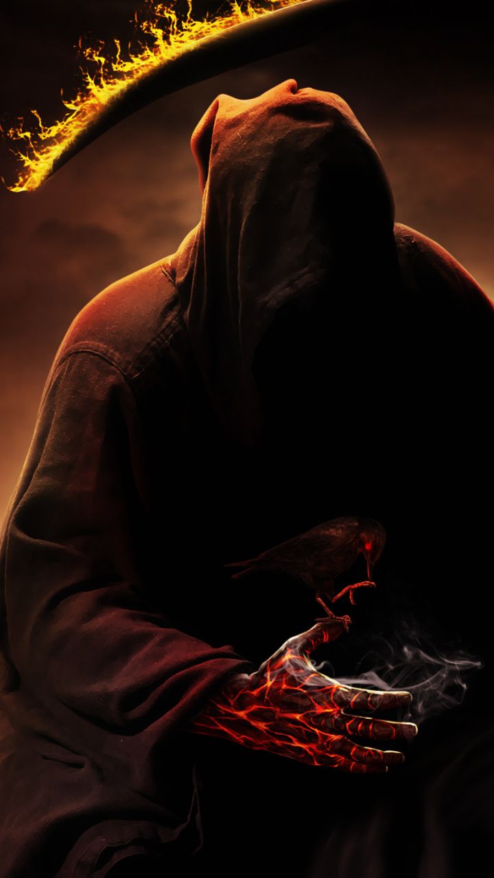 Download mobile wallpaper Dark, Grim Reaper for free.