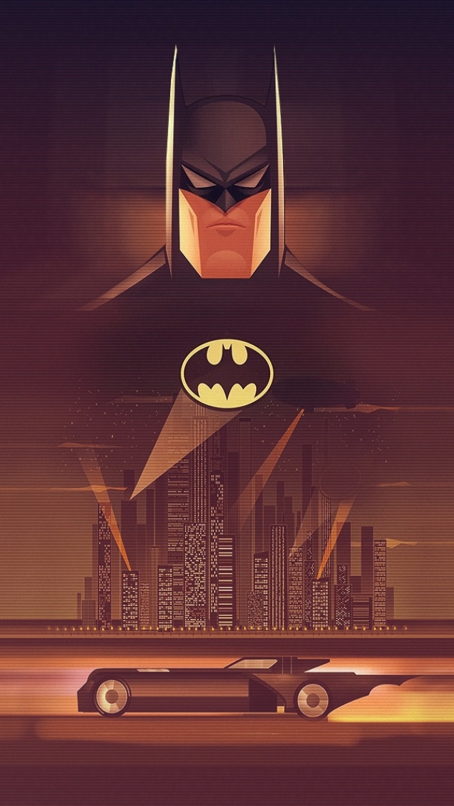 Handy-Wallpaper Batman, Comics, The Batman, Dc Comics, Batmobil kostenlos herunterladen.