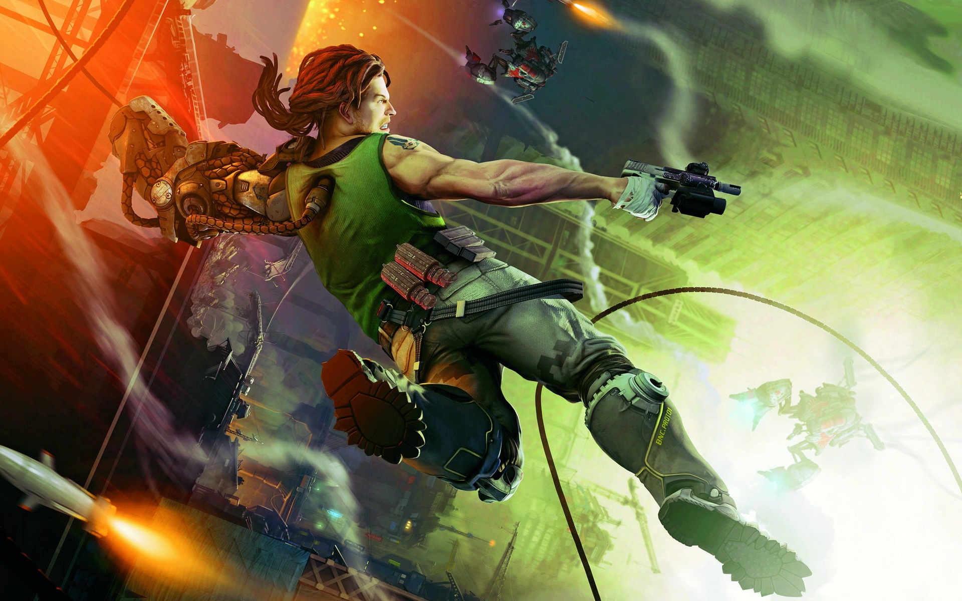 532812 baixar papel de parede videogame, bionic commando - protetores de tela e imagens gratuitamente