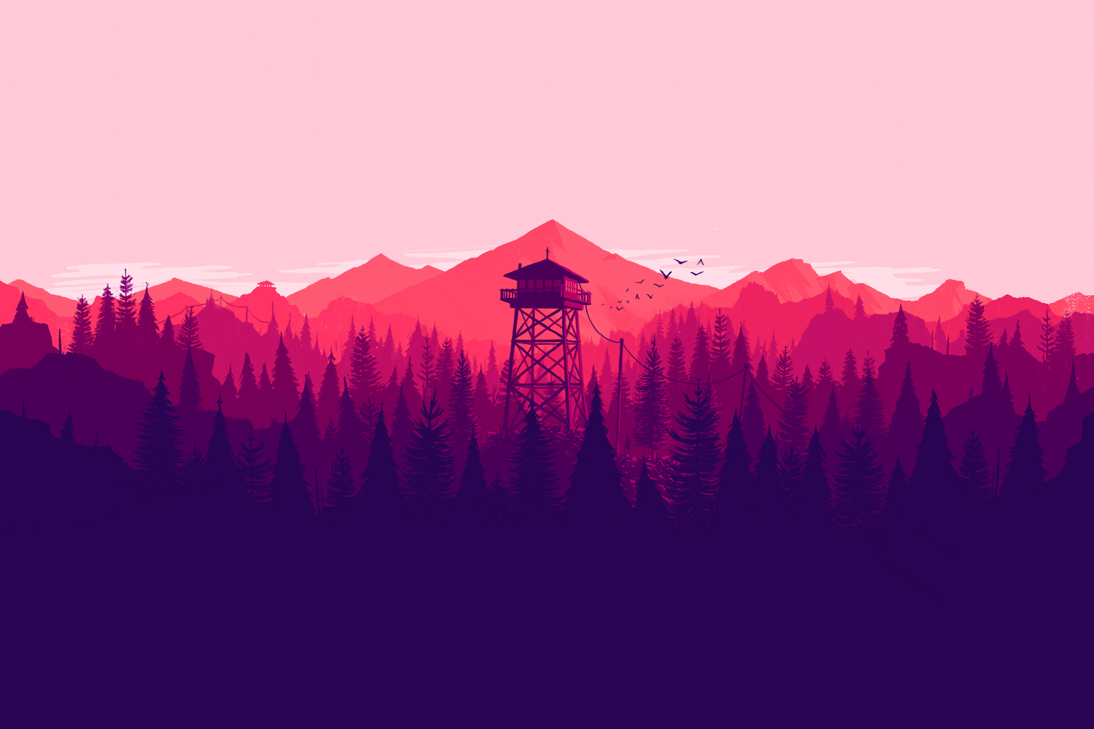 Download mobile wallpaper Video Game, Firewatch for free.