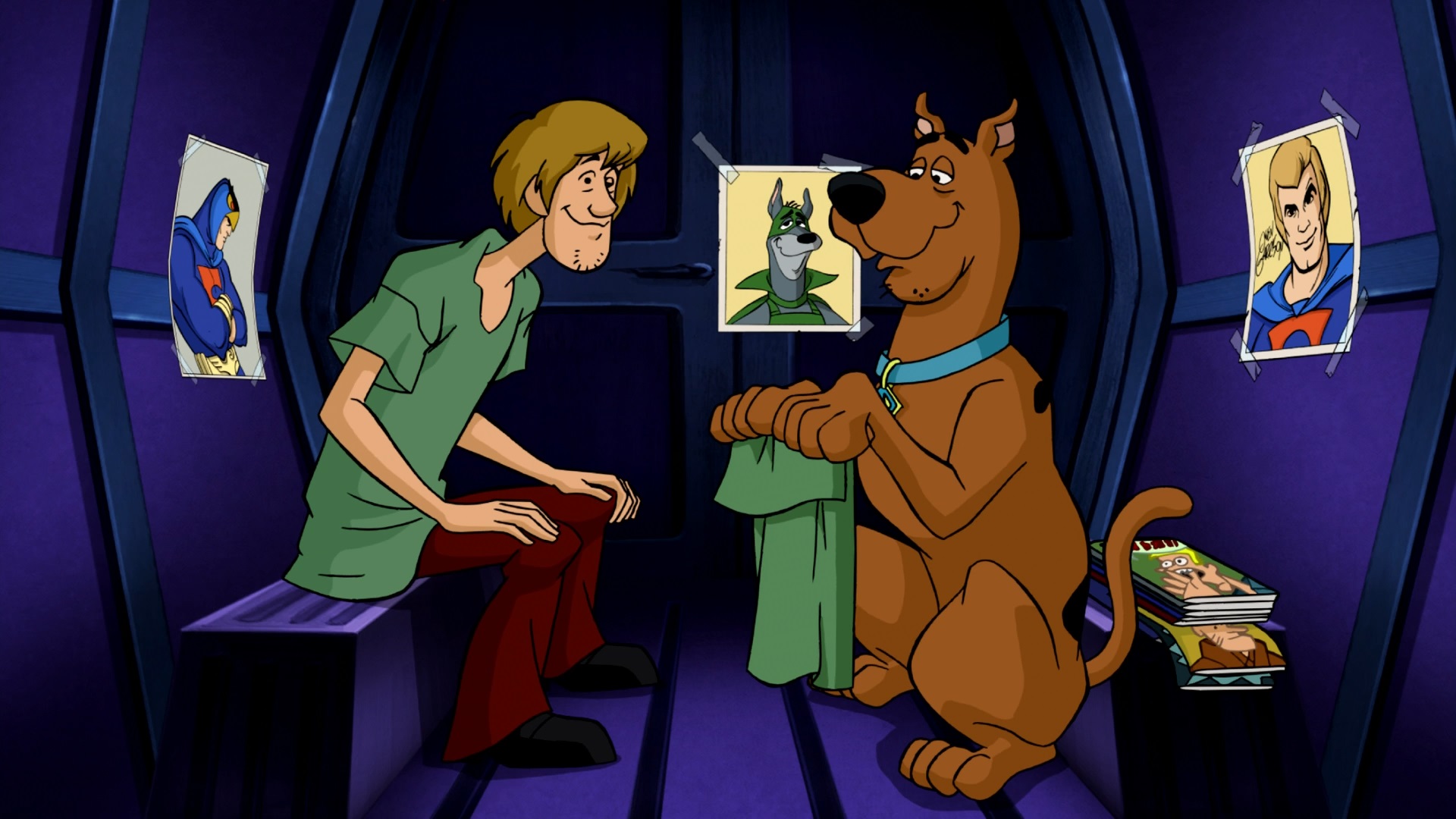 Baixar papéis de parede de desktop Scooby Doo A Máscara Do Falcão Azul HD