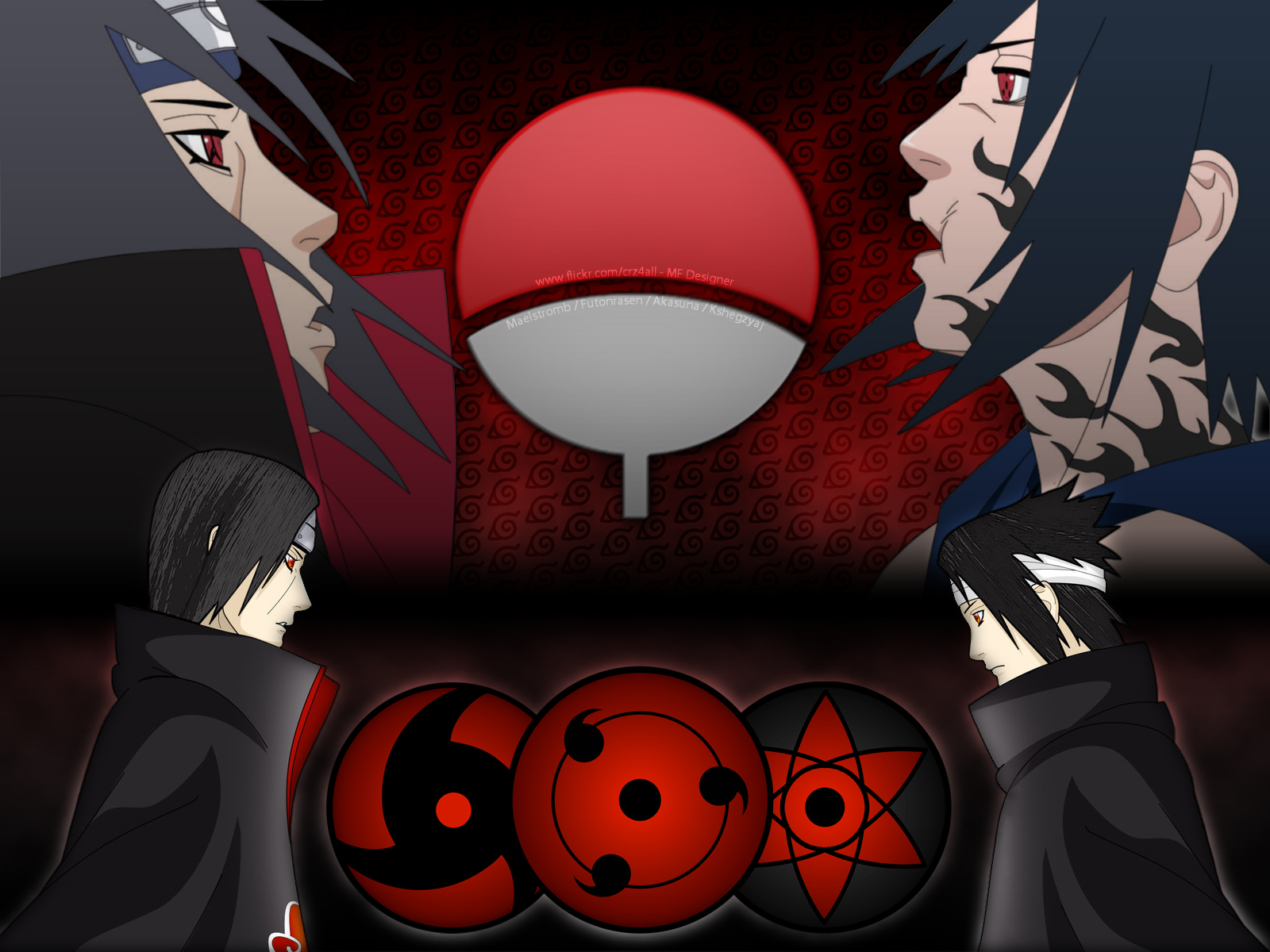 Free download wallpaper Anime, Naruto, Sasuke Uchiha, Itachi Uchiha on your PC desktop