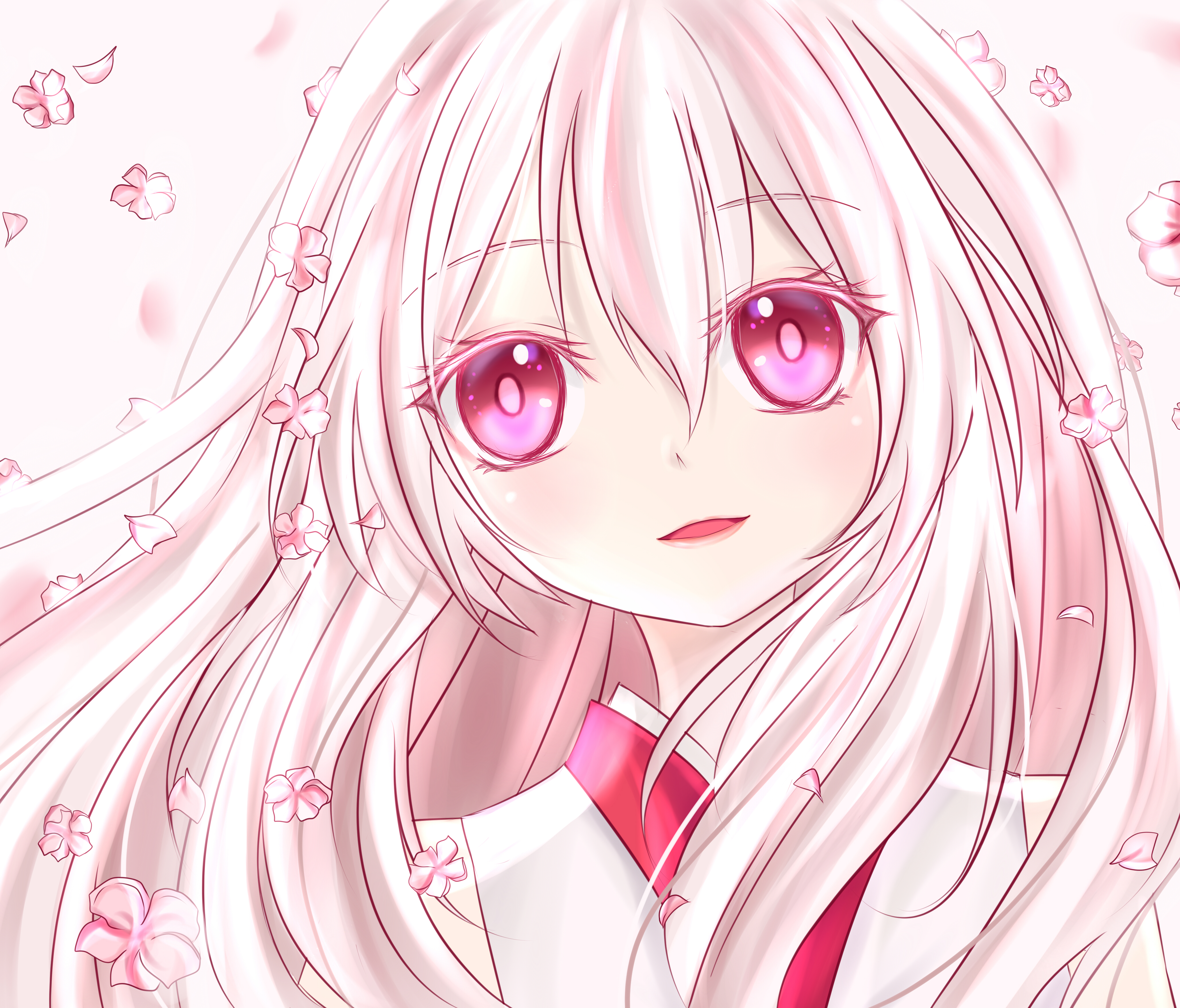 Free download wallpaper Anime, Original, Pink Hair, Pink Eyes, Yukata on your PC desktop