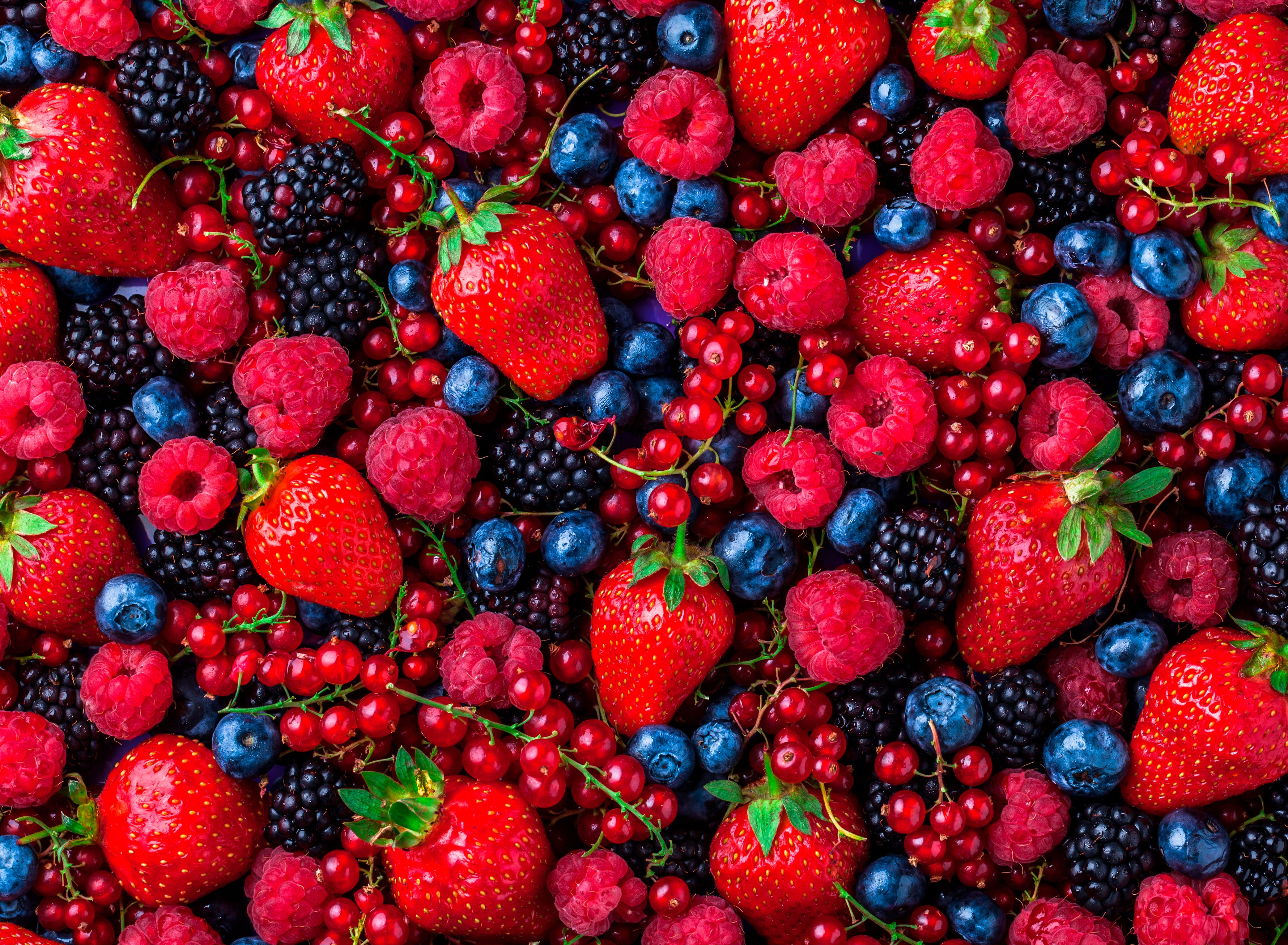 Free download wallpaper Food, Strawberry, Blueberry, Raspberry, Blackberry, Berry, Fruit on your PC desktop
