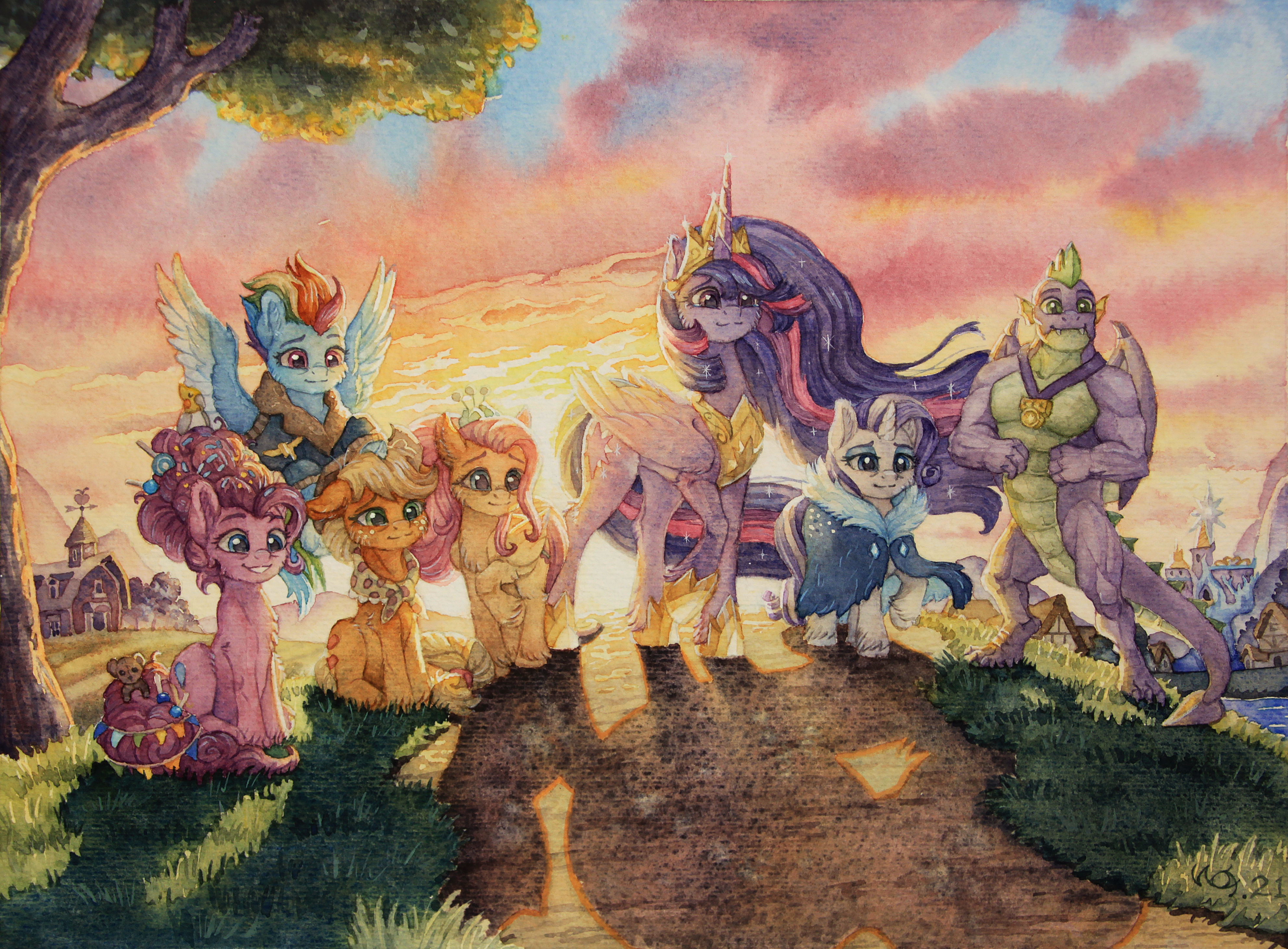 Laden Sie das Mein Kleines Pony, Pinkie Pie, Fernsehserien, Twilight Sparkle, My Little Pony Freundschaft Ist Magie, Applejack (Mein Kleines Pony), Rainbow Dash, Fluttershy (Mein Kleines Pony), Rarität (Mein Kleines Pony), Spike (Mein Kleines Pony)-Bild kostenlos auf Ihren PC-Desktop herunter