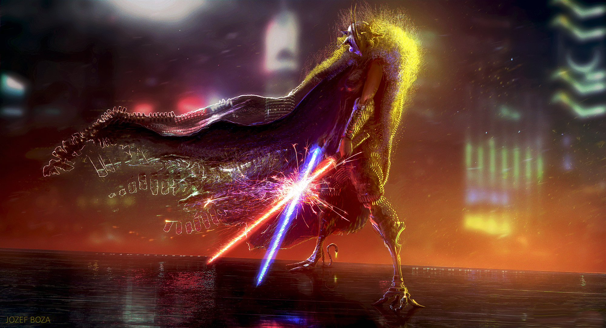 Download mobile wallpaper Star Wars, Sci Fi, Cyborg, Lightsaber, Woman Warrior for free.