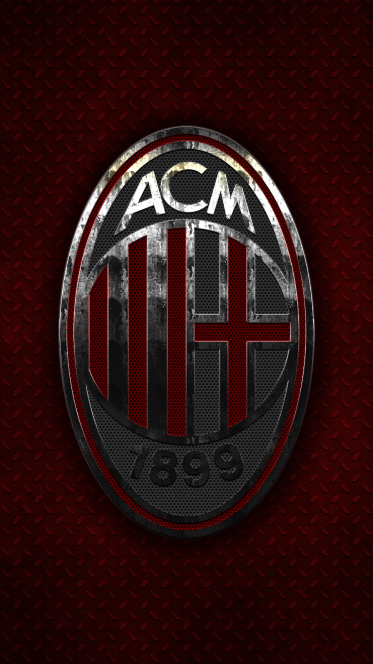 Download mobile wallpaper Sports, Logo, Emblem, Soccer, A C Milan for free.