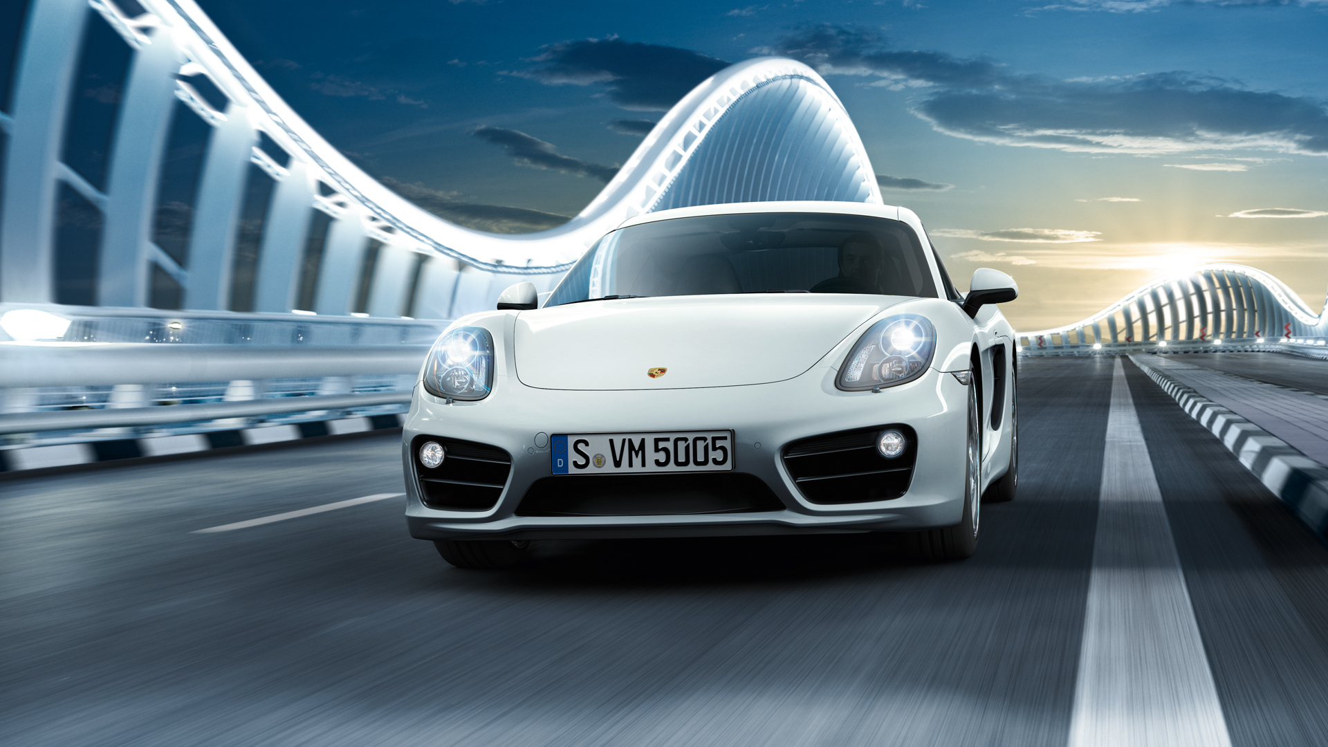 Descarga gratuita de fondo de pantalla para móvil de Porsche Caimán S, Porsche Caimán, Coche Blanco, Porsche, Vehículos, Coche.