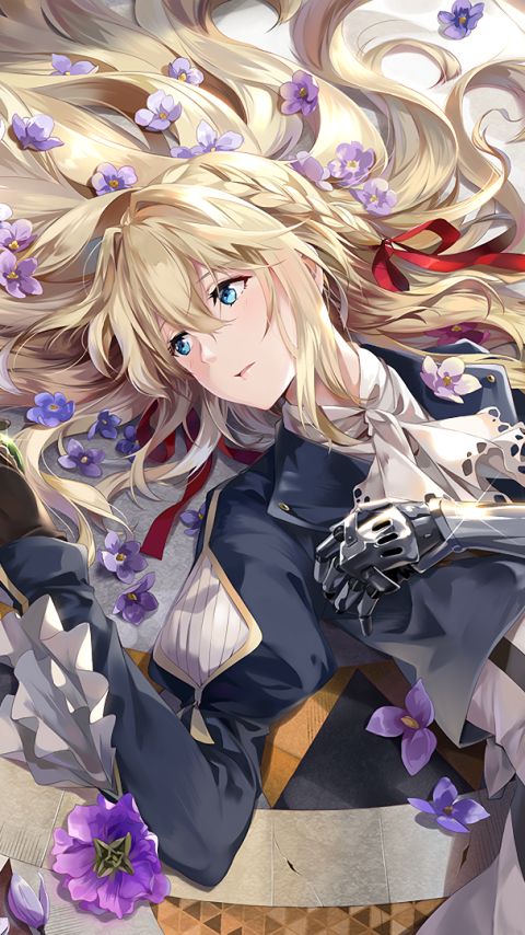 Скачати мобільні шпалери Аніме, Violet Evergarden (Персонаж), Віолета Еверґарден безкоштовно.