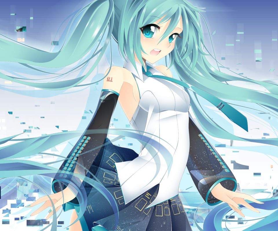 Handy-Wallpaper Vocaloid, Hatsune Miku, Animes kostenlos herunterladen.