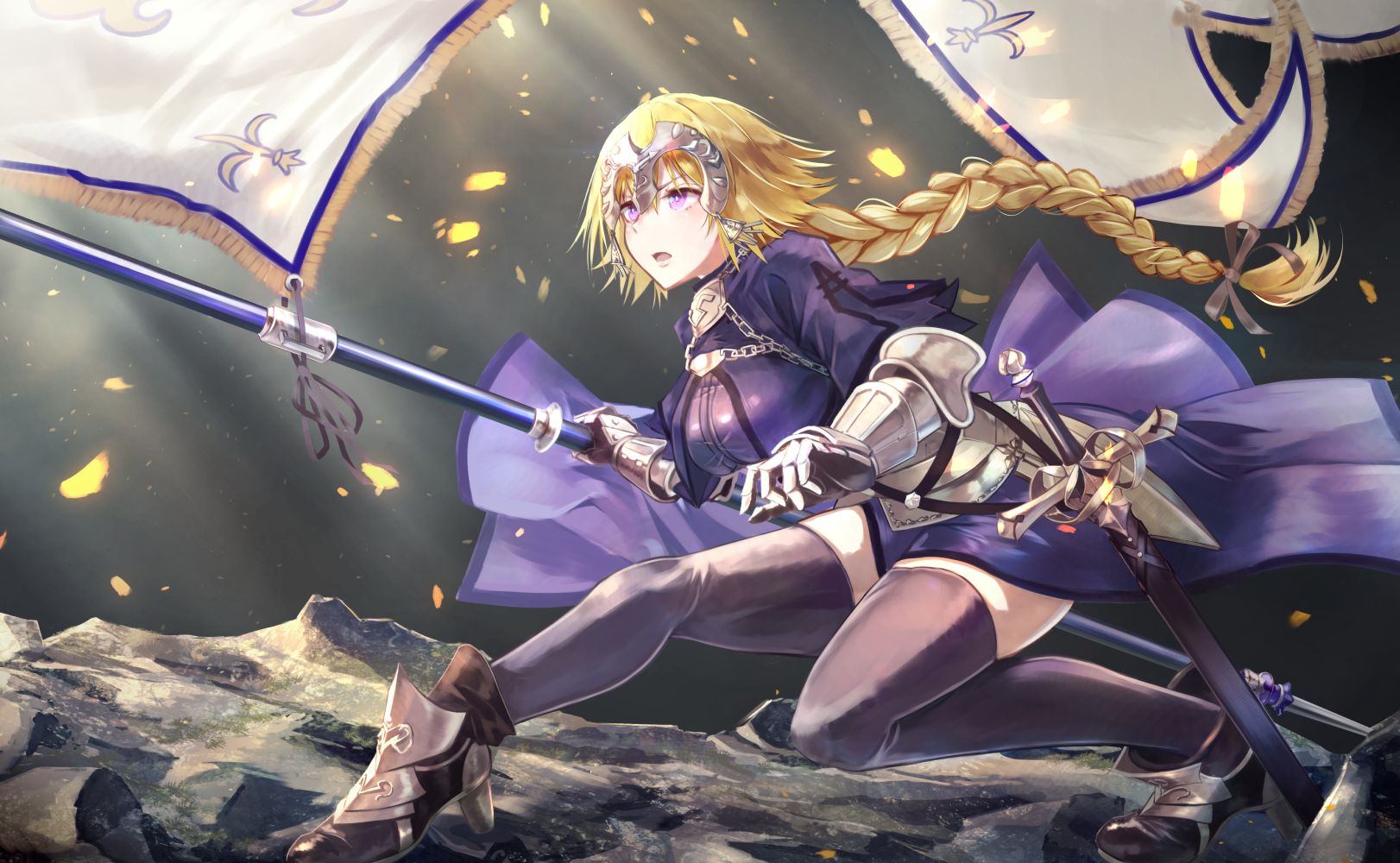 anime, fate/apocrypha, fate/grand order, jeanne d'arc (fate series), ruler (fate/apocrypha), ruler (fate/grand order), fate series
