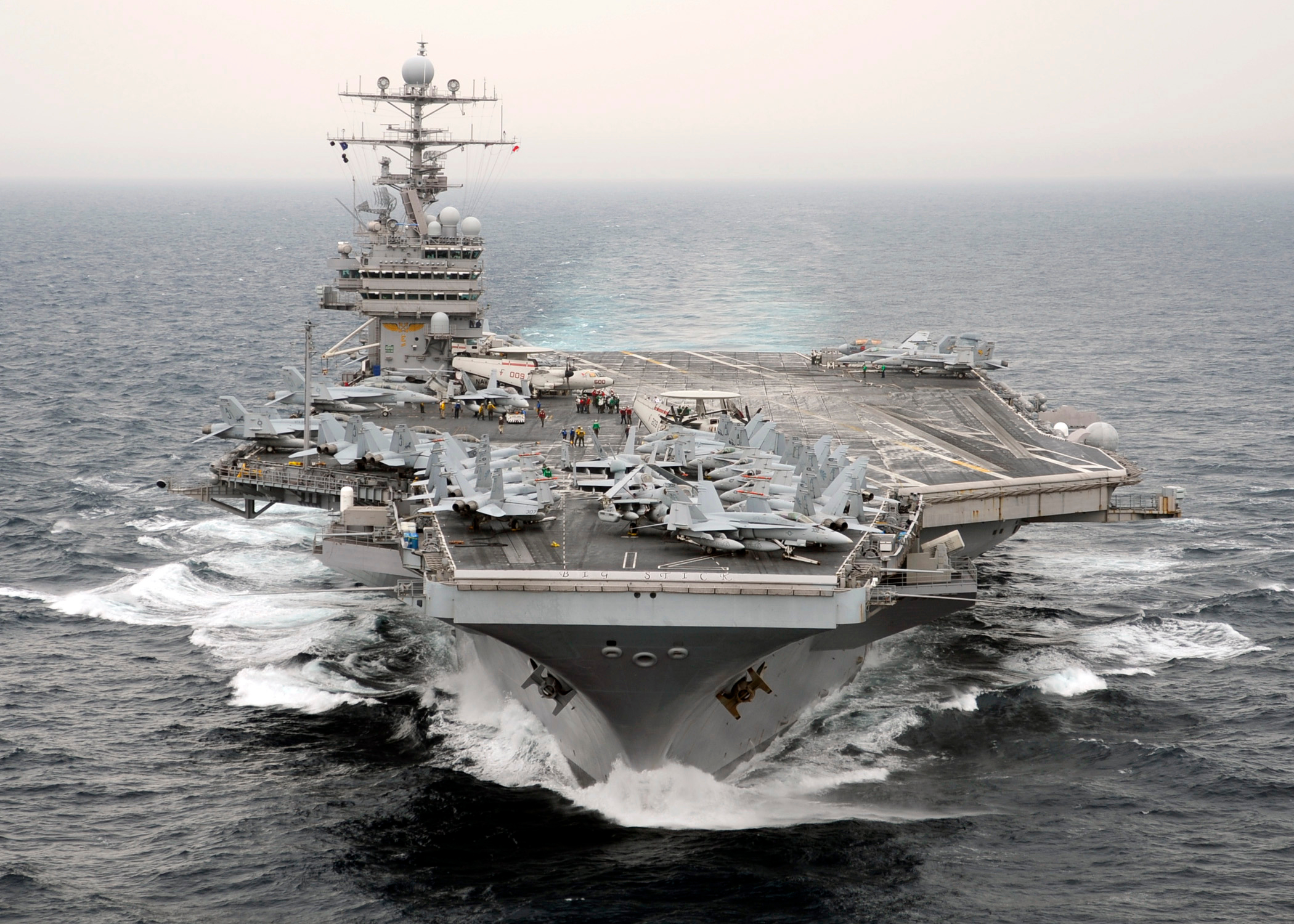 Download mobile wallpaper Military, Warship, Aircraft Carrier, Uss Theodore Roosevelt (Cvn 71), Warships for free.