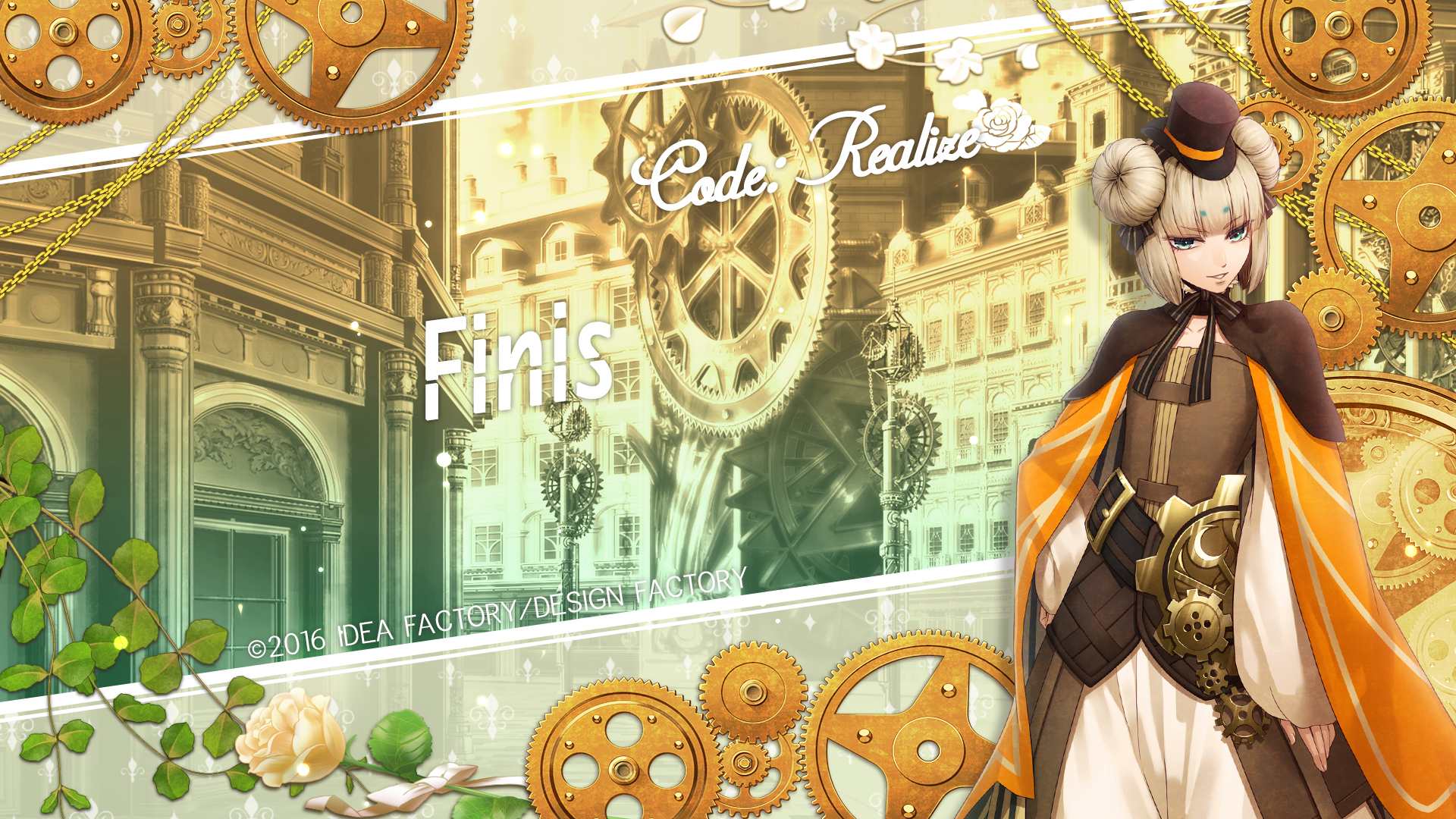 video game, code: realize, finis (code: realize)