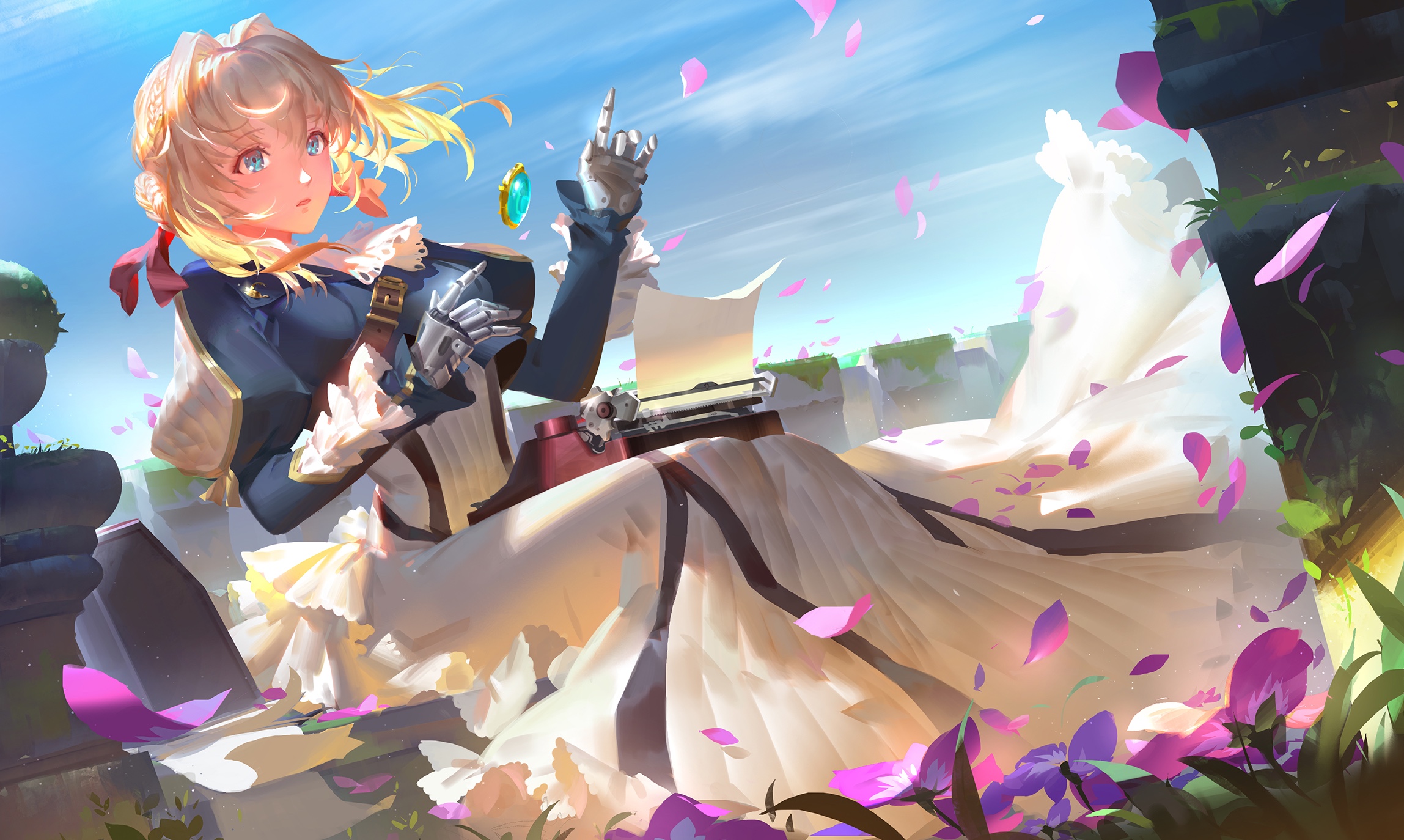 Descarga gratuita de fondo de pantalla para móvil de Animado, Violeta Evergarden (Personaje), Violet Evergarden.