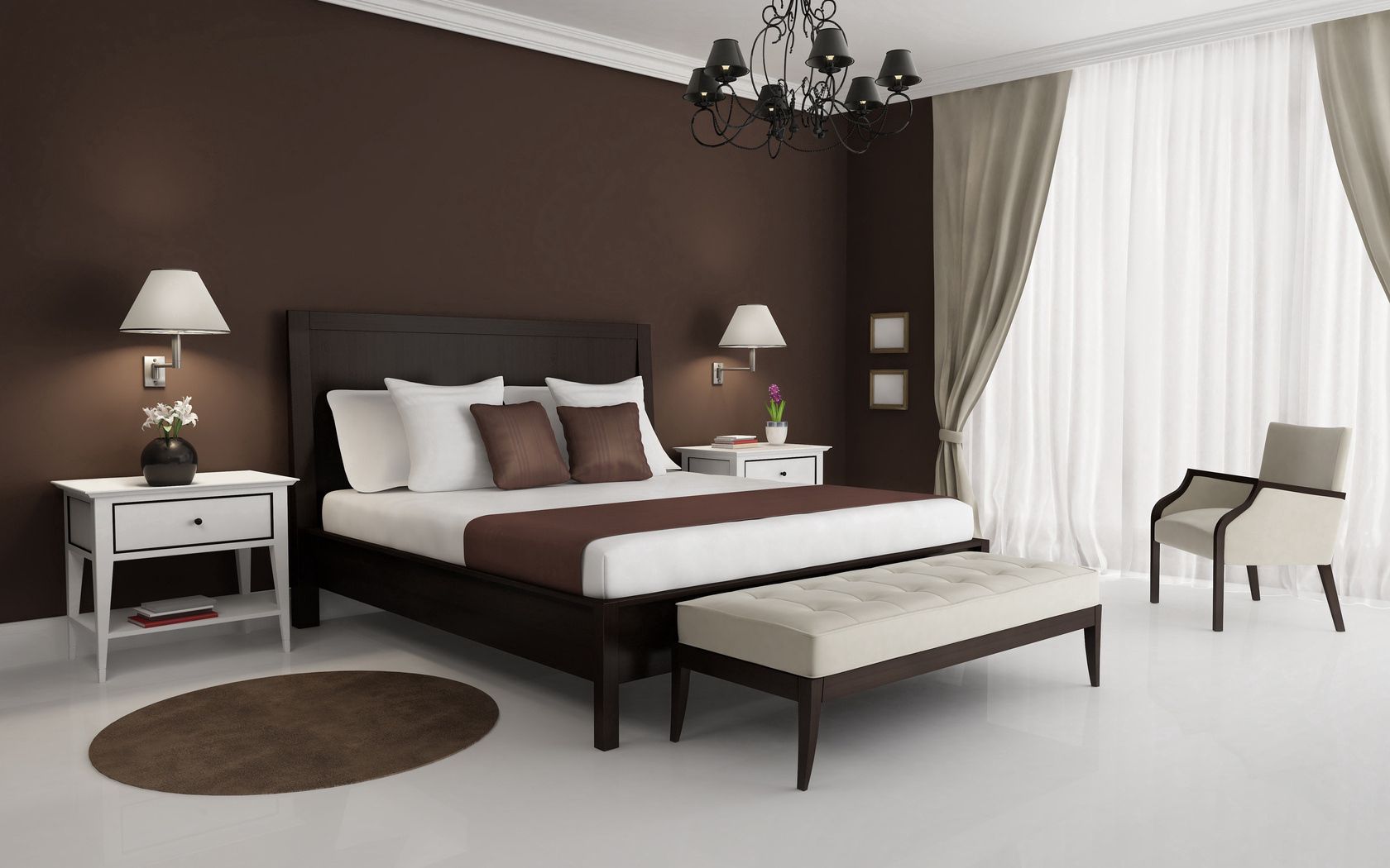 room, miscellanea, miscellaneous, furniture, bed, number, suite, lux, hotel download HD wallpaper