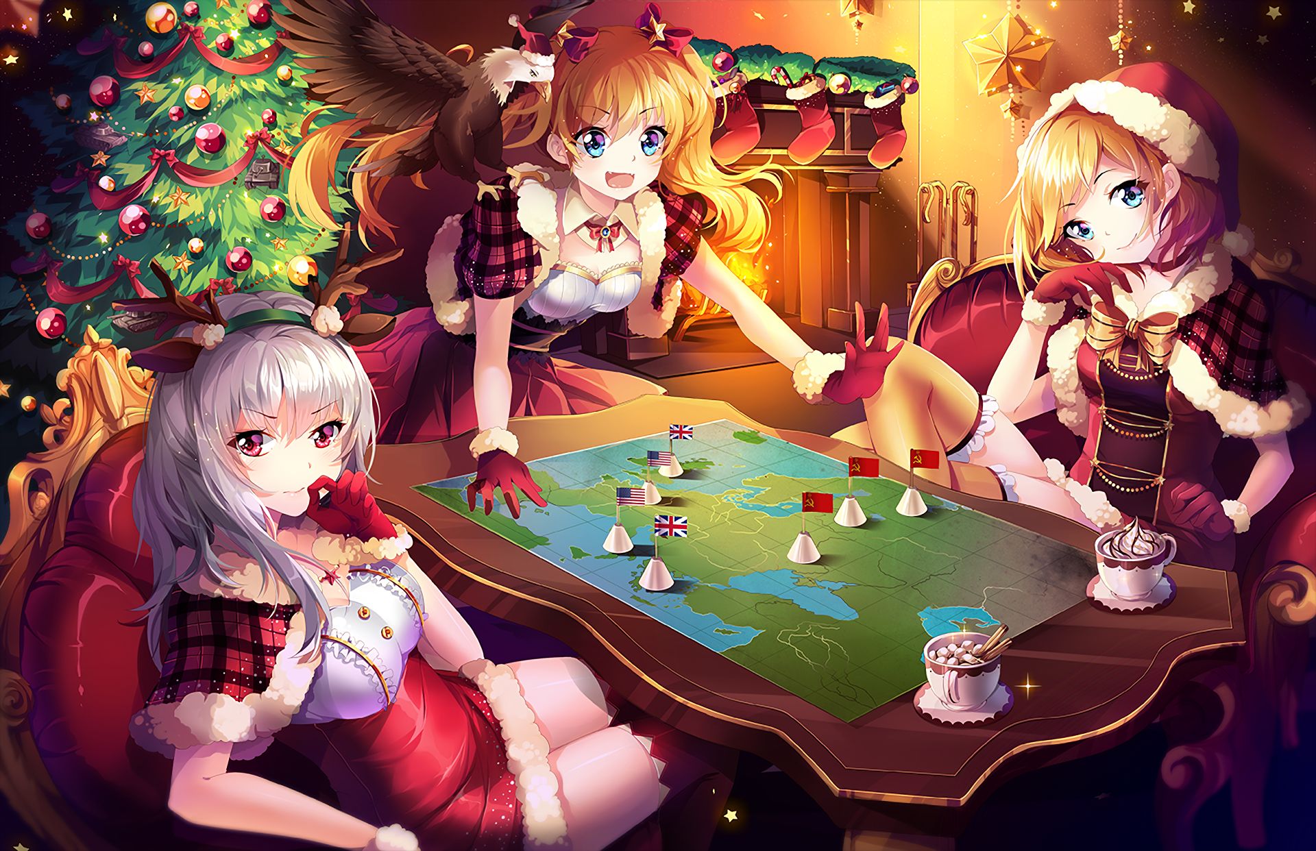 Free download wallpaper Anime, Christmas on your PC desktop