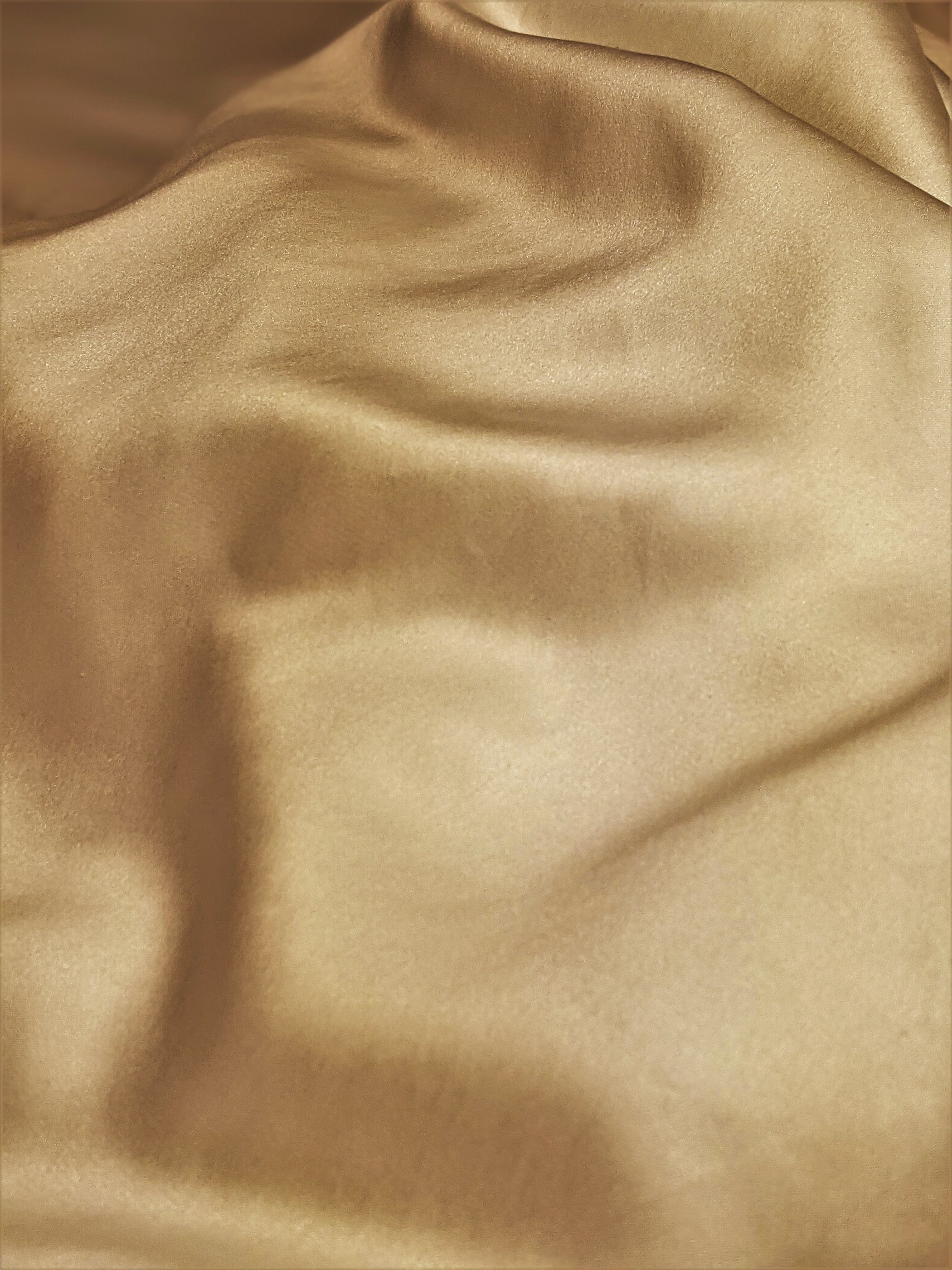 golden, texture, textures, brown, cloth, folds, pleating HD wallpaper