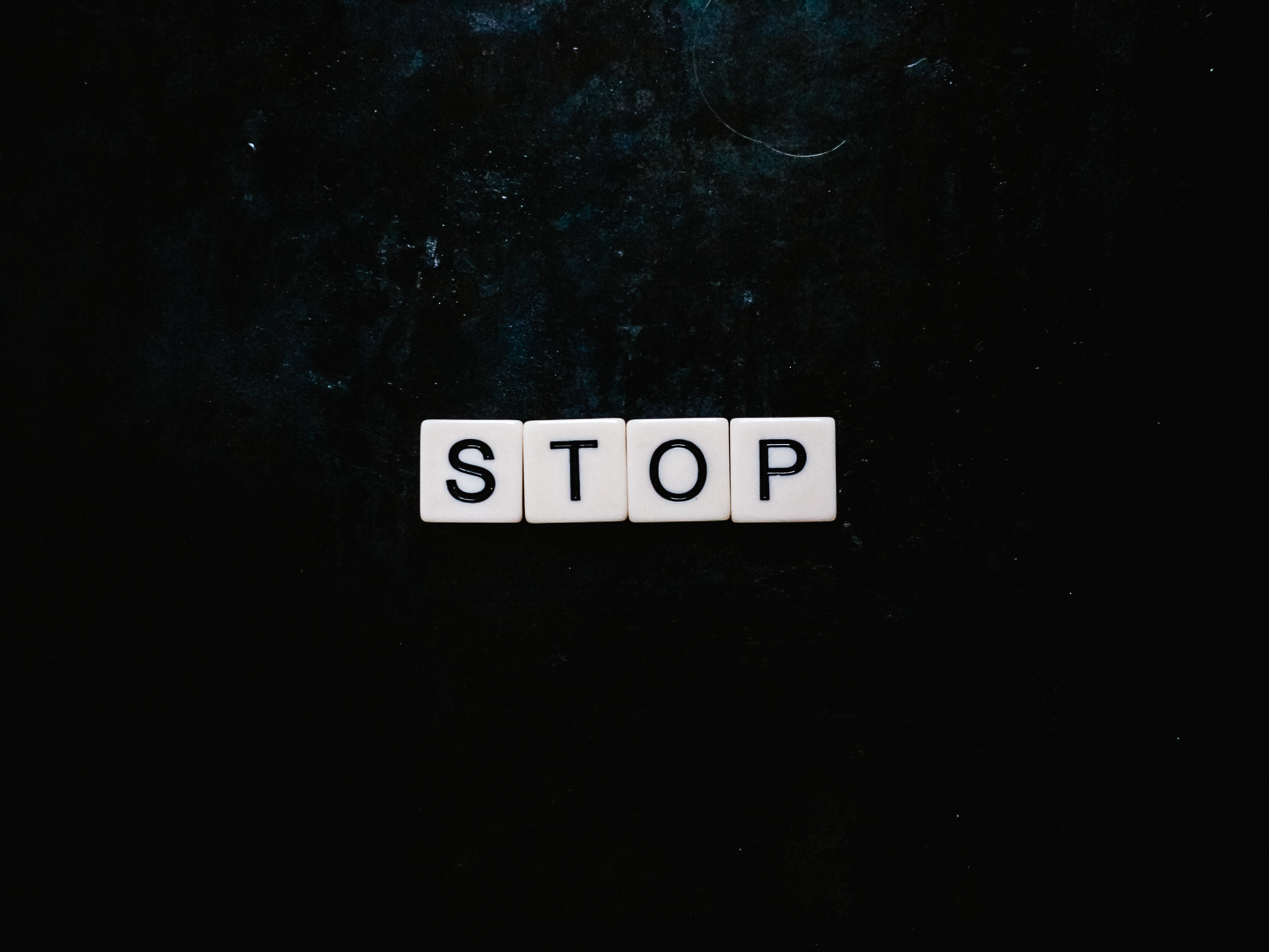 stop, word, letters, words