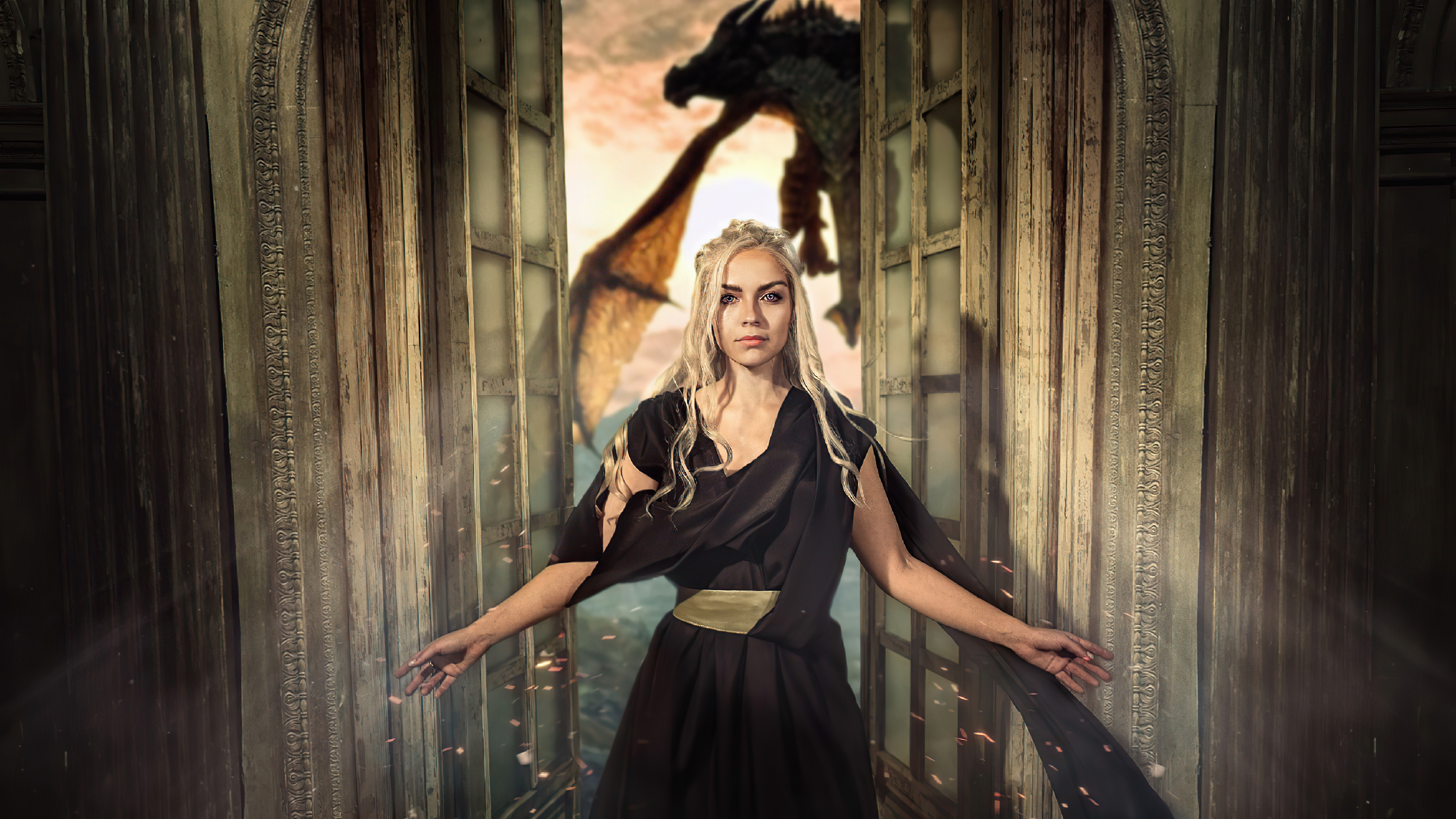 Free download wallpaper Game Of Thrones, Women, Cosplay, Daenerys Targaryen on your PC desktop