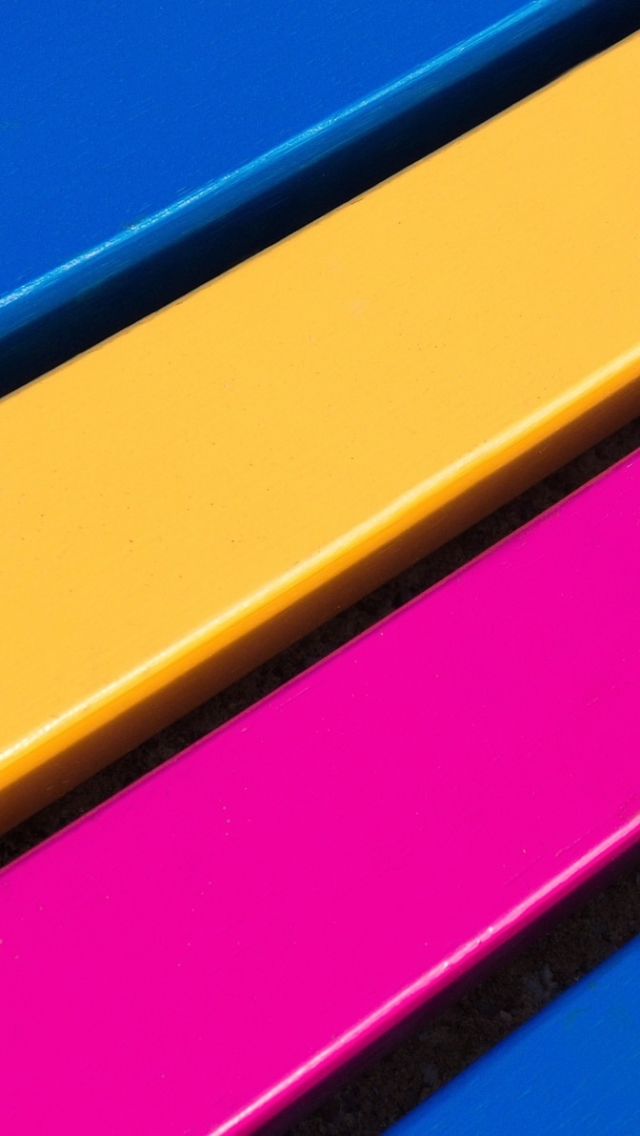 無料モバイル壁紙ピンク, 青い, ストライプ, 色, 概要, 黄色をダウンロードします。