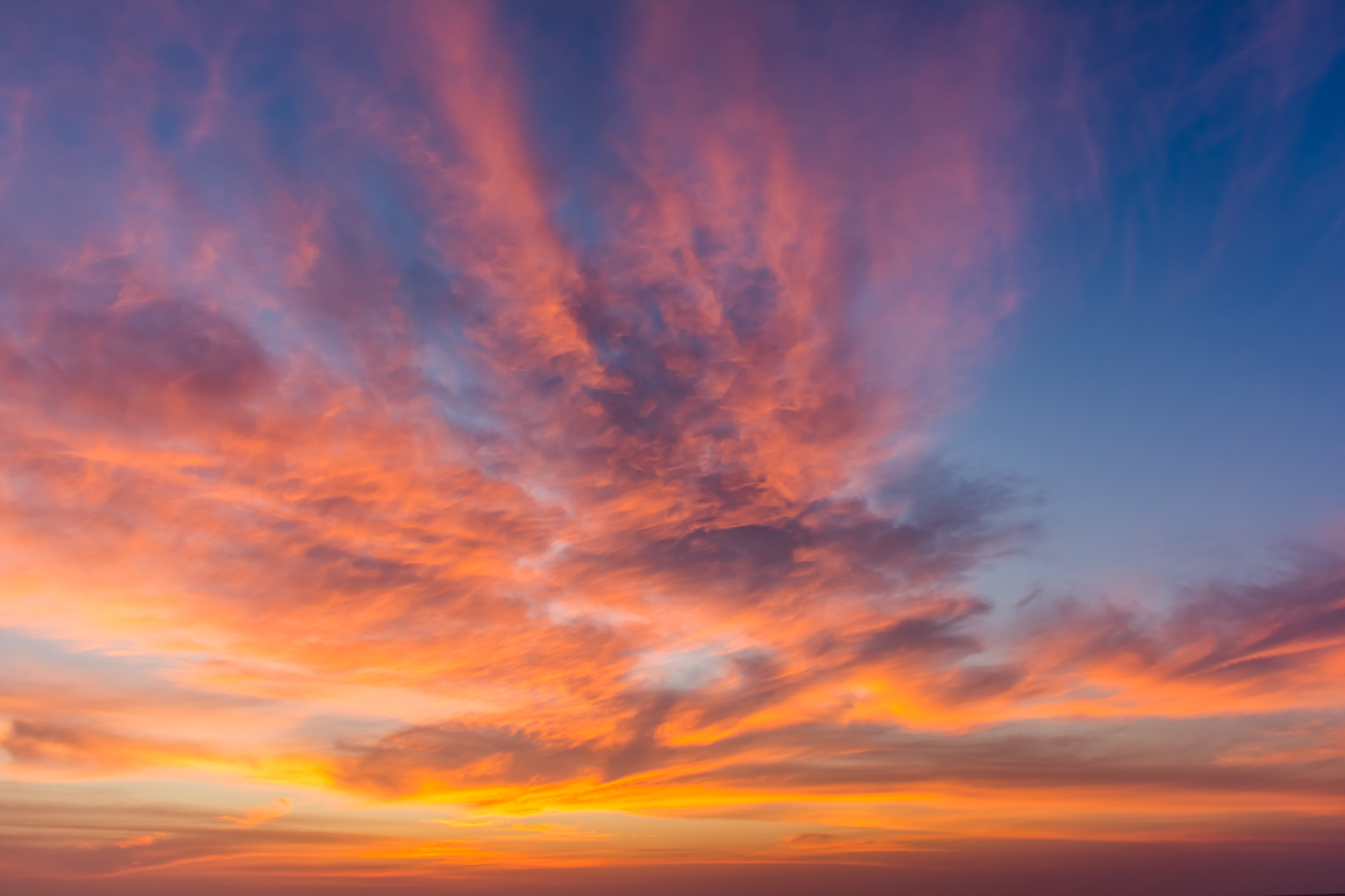 Download mobile wallpaper Sunset, Sky, Earth, Cloud for free.
