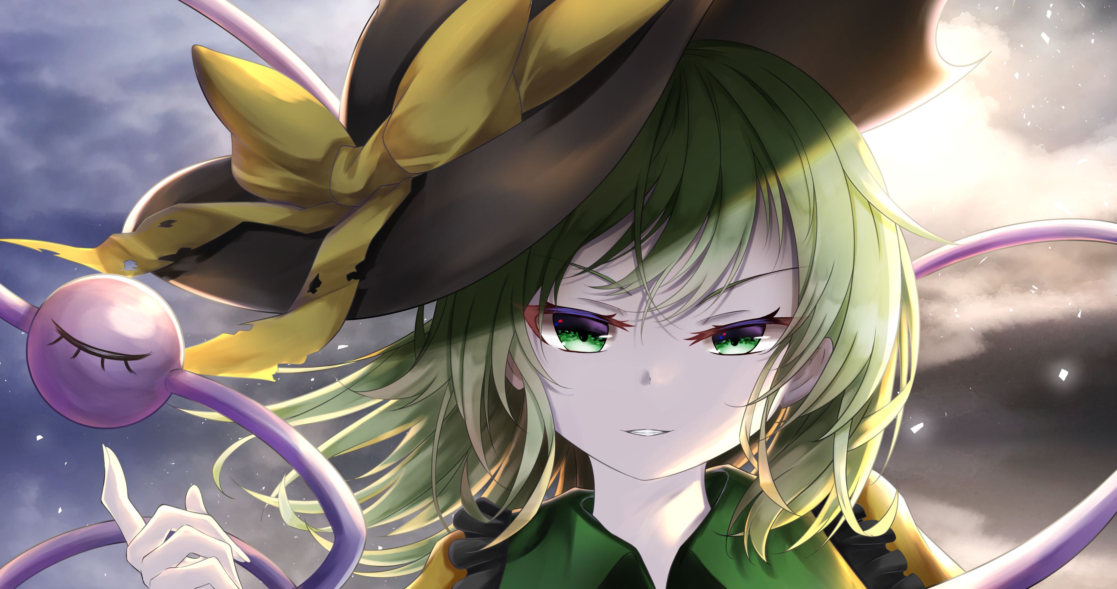 Free download wallpaper Anime, Touhou, Koishi Komeiji on your PC desktop