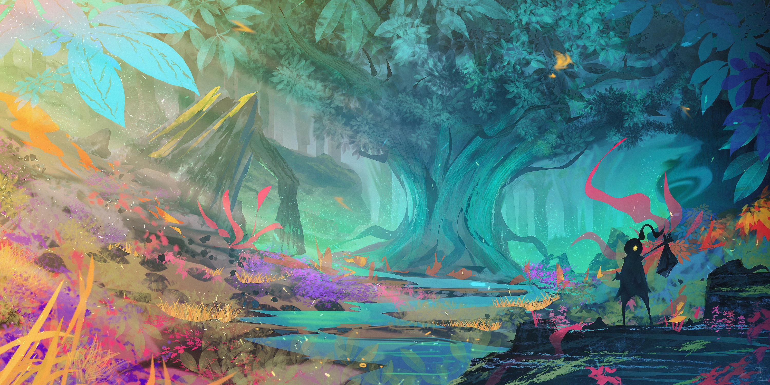 Baixe gratuitamente a imagem Fantasia, Floresta, Árvore na área de trabalho do seu PC