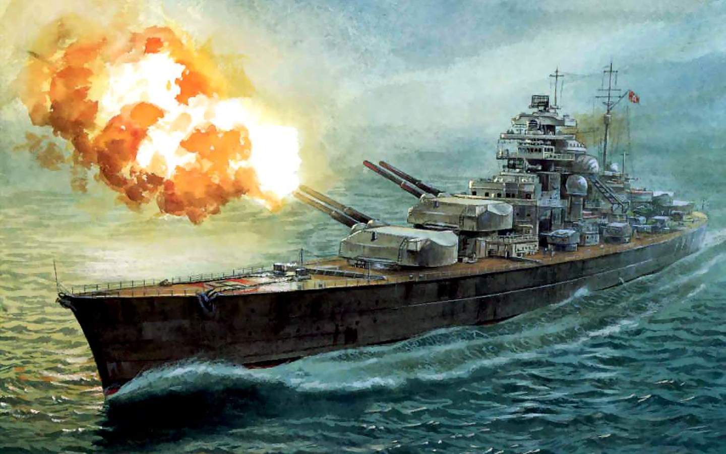 german battleship bismarck, battleship, military