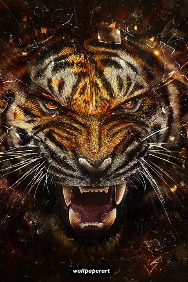 Download mobile wallpaper Cats, Tiger, Animal for free.