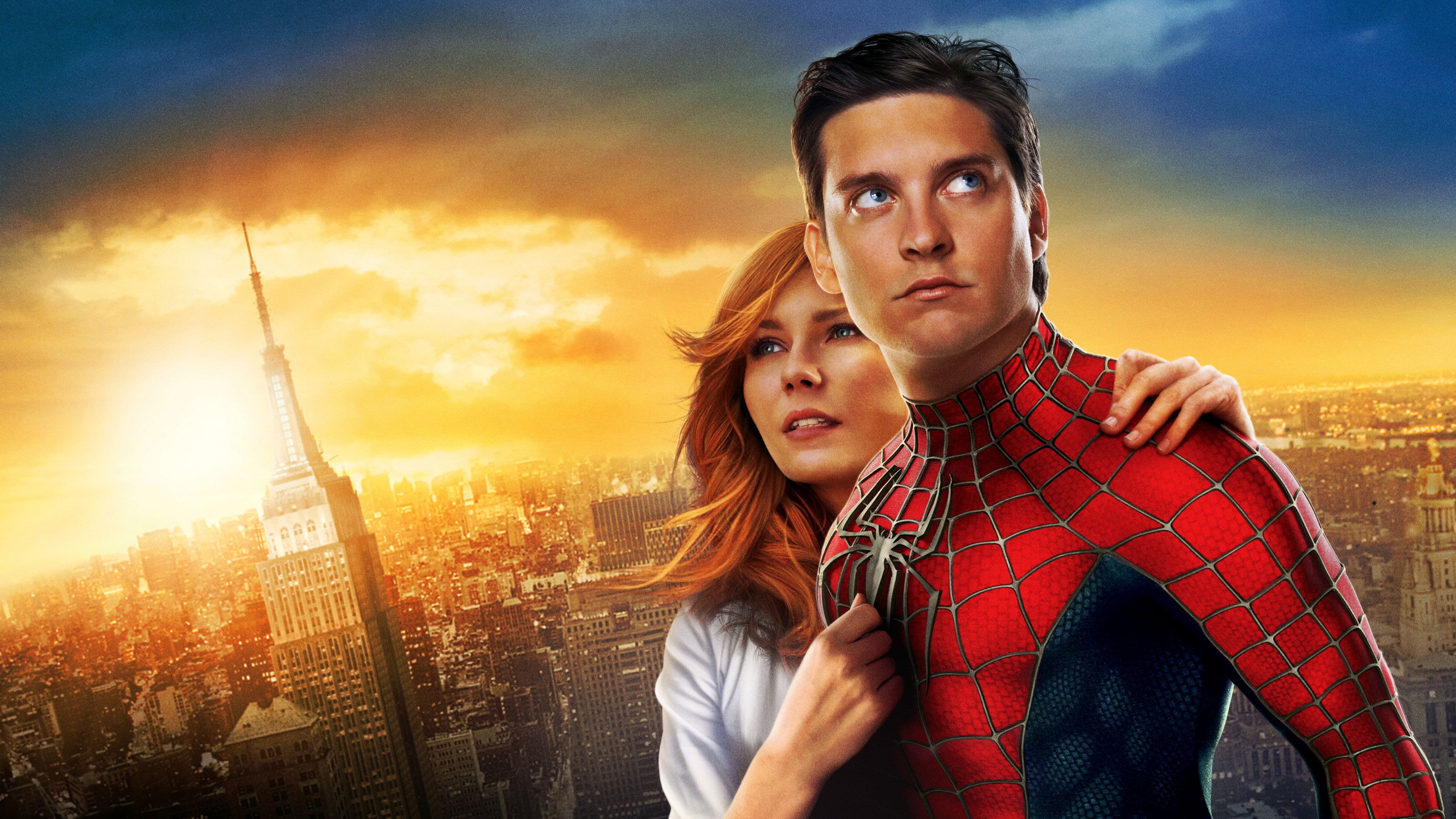 Download mobile wallpaper Spider Man, Movie, Kirsten Dunst, Spider Man 3, Tobey Maguire for free.