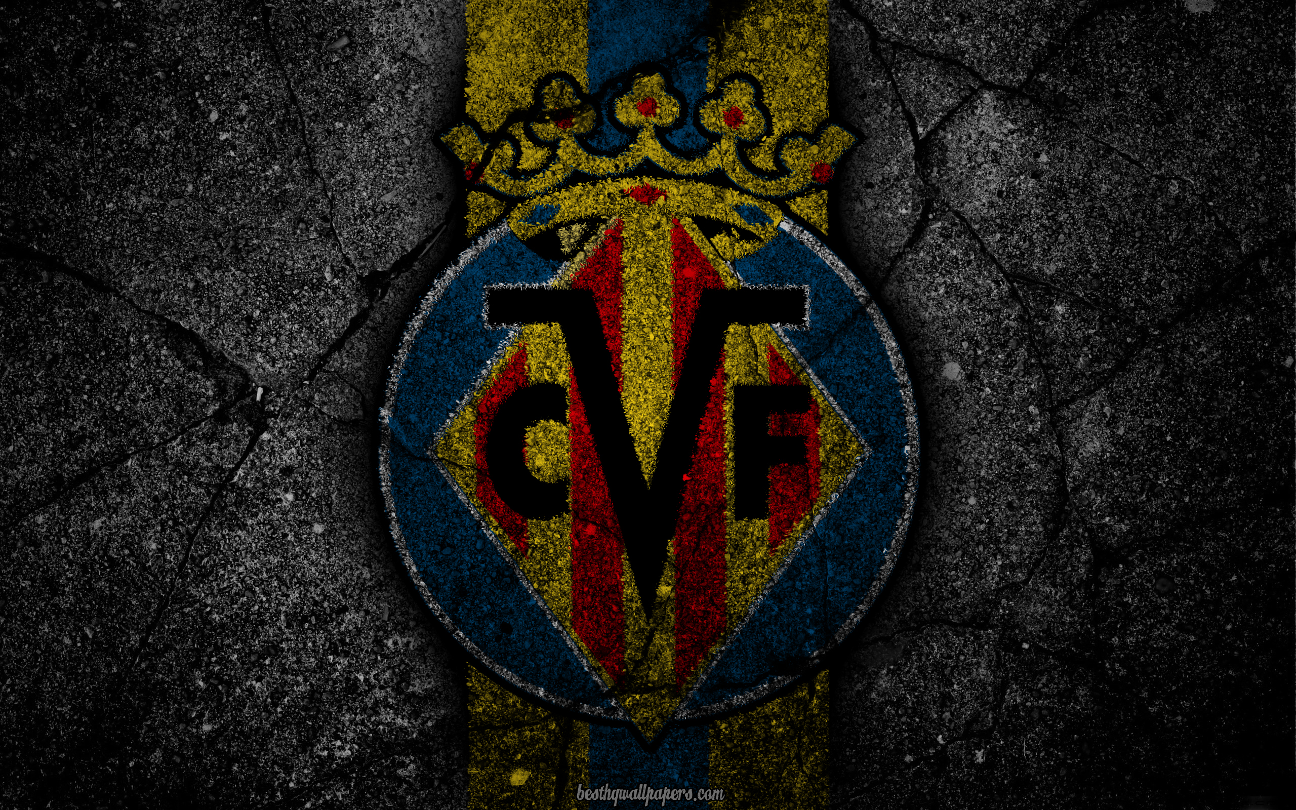 Free download wallpaper Sports, Logo, Emblem, Soccer, Villarreal Cf on your PC desktop