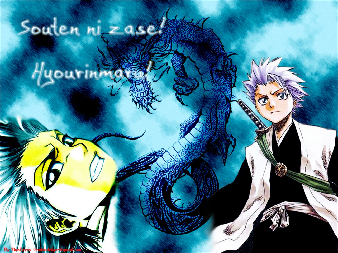 Baixar papel de parede para celular de Anime, Alvejante, Toshiro Hitsugaya gratuito.