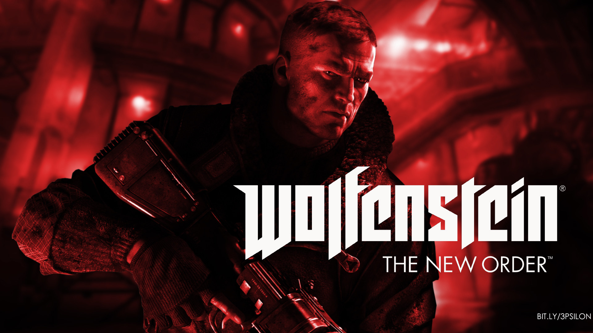 343619 descargar fondo de pantalla videojuego, wolfenstein: the new order, bj blazkowicz, rojo, escopeta, wolfenstein: protectores de pantalla e imágenes gratis