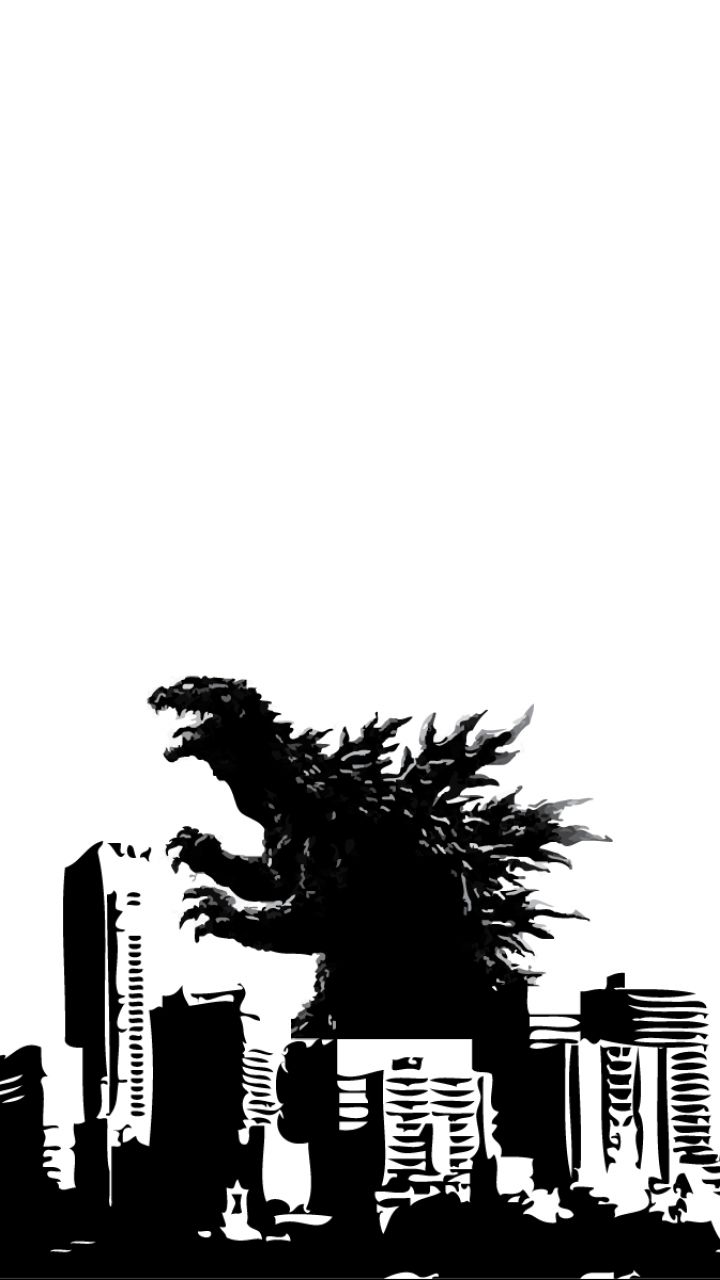 Handy-Wallpaper Science Fiction, Godzilla kostenlos herunterladen.
