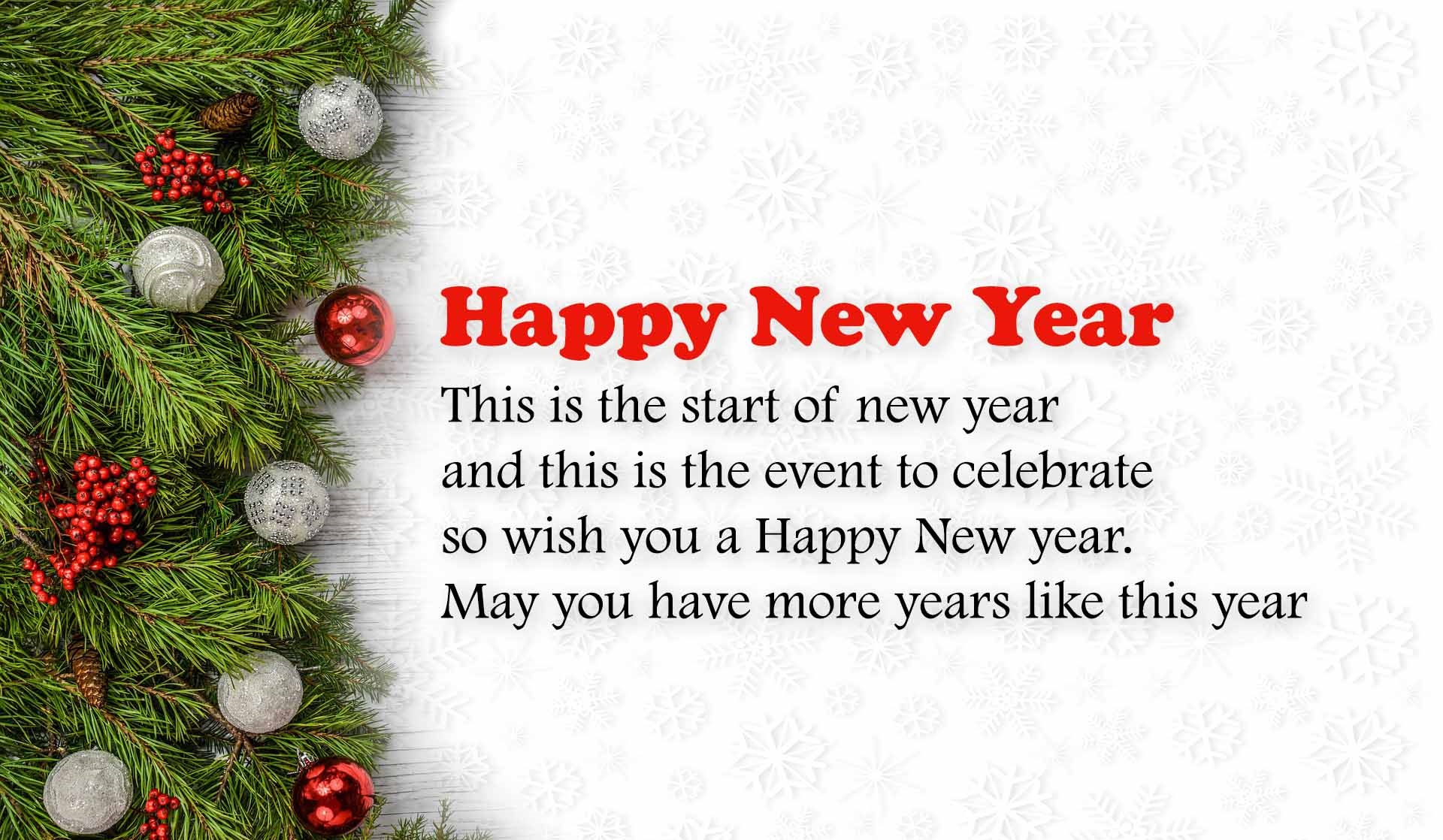 Free download wallpaper New Year, Holiday, Statement, Happy New Year on your PC desktop