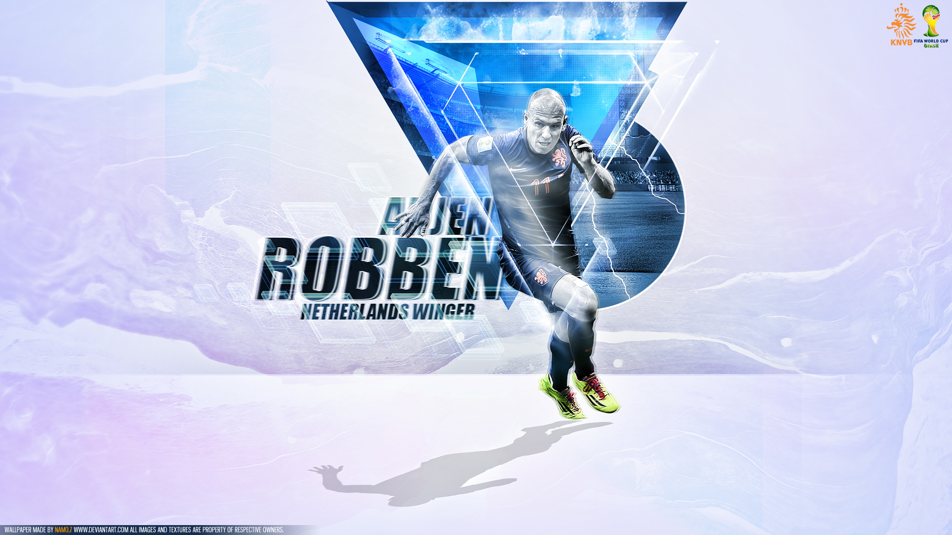 Free download wallpaper Sports, Soccer, Netherlands National Football Team, Arjen Robben on your PC desktop