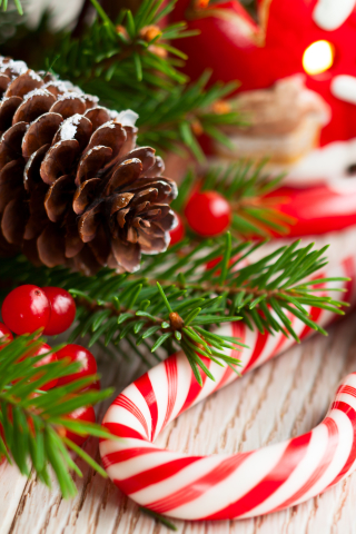 Téléchargez des papiers peints mobile Noël, Vacances, Sucre D'orge gratuitement.