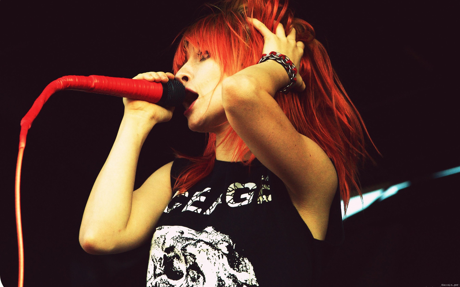 Handy-Wallpaper Musik, Hayley Williams kostenlos herunterladen.