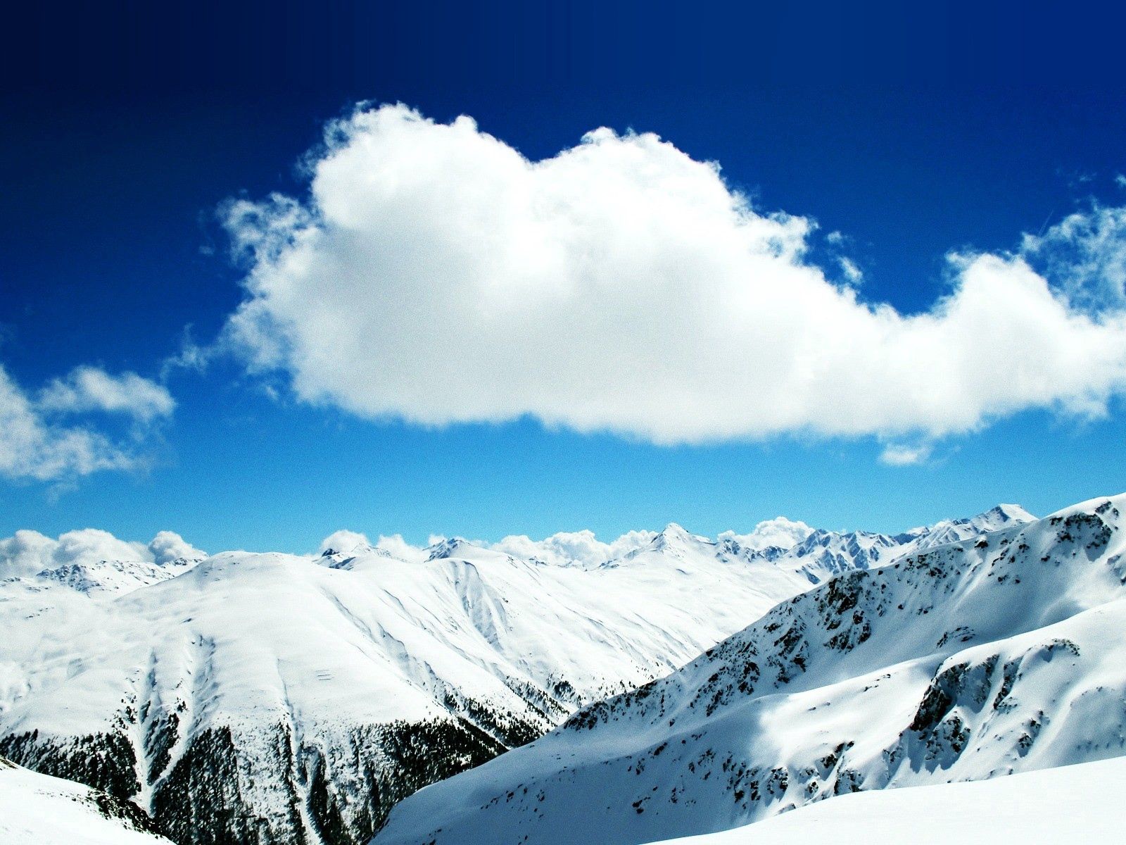 57478 скачать картинку горы, природа, небо, высота, свежесть, облако, чистота - обои и заставки бесплатно