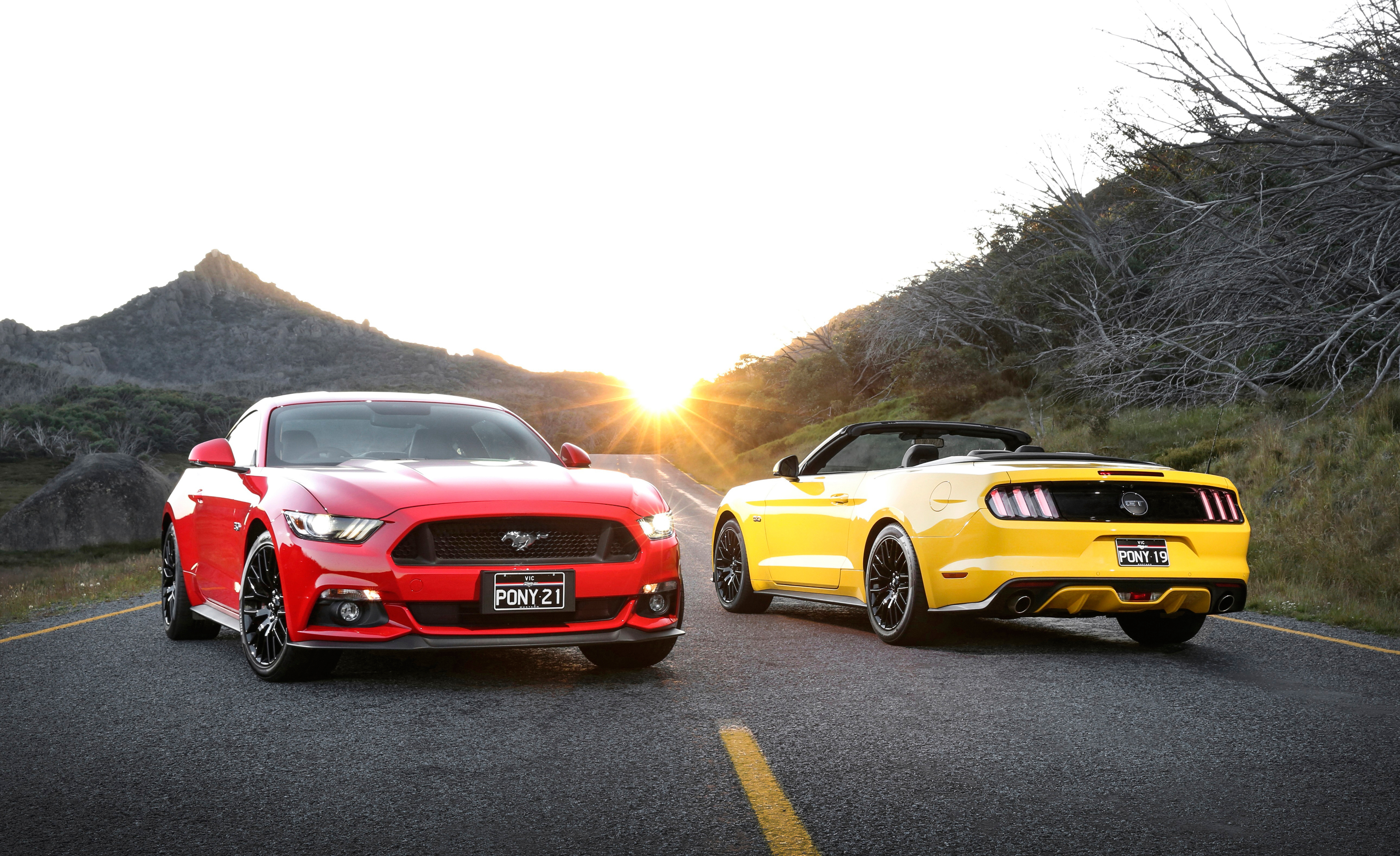 Free download wallpaper Ford, Car, Ford Mustang, Muscle Car, Vehicles, Yellow Car on your PC desktop