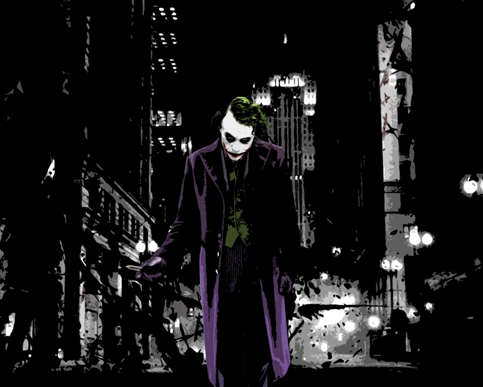 Handy-Wallpaper Batman, Joker, Comics, The Dark Knight kostenlos herunterladen.