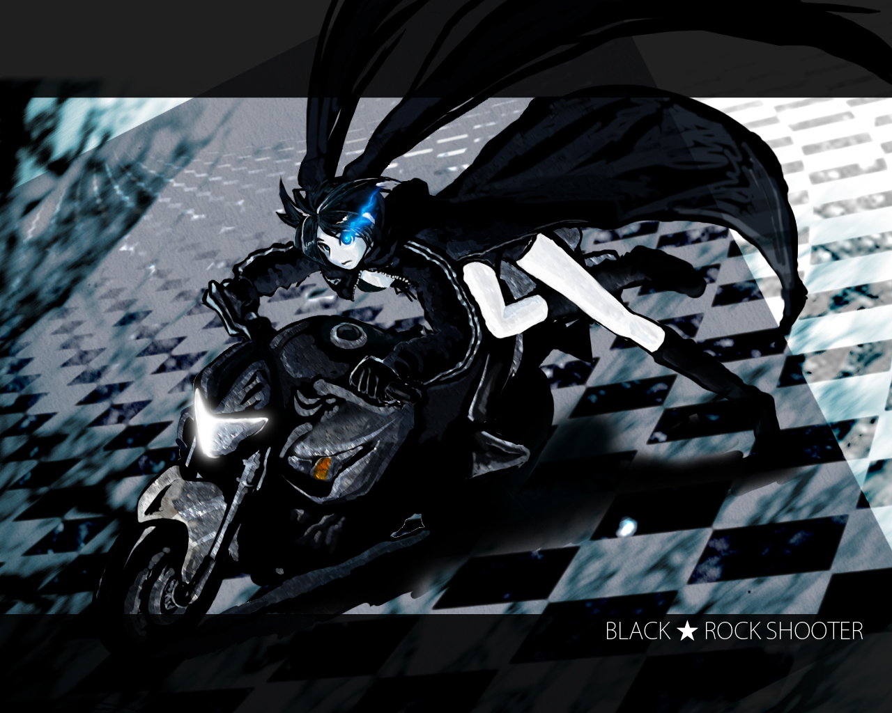 Free download wallpaper Anime, Black Rock Shooter on your PC desktop