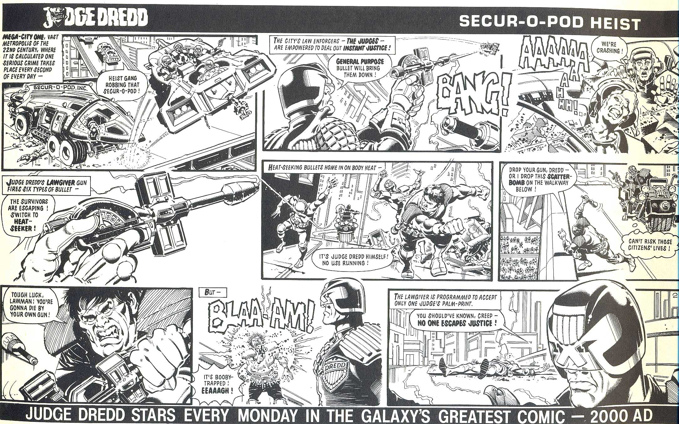 Download mobile wallpaper Comics, 2000 Ad, Judge Dredd for free.