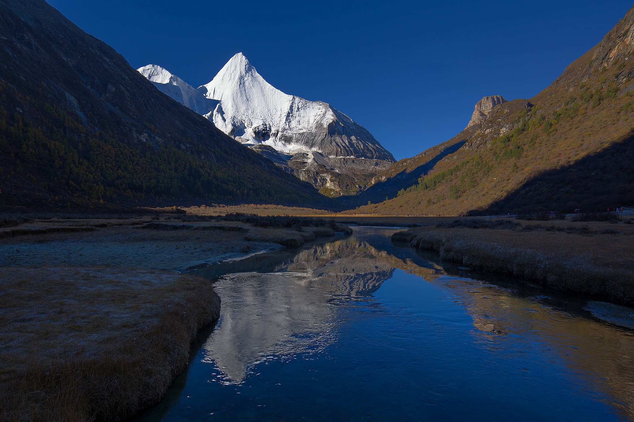 Téléchargez gratuitement l'image Montagnes, Montagne, Lac, Ciel, Terre/nature sur le bureau de votre PC